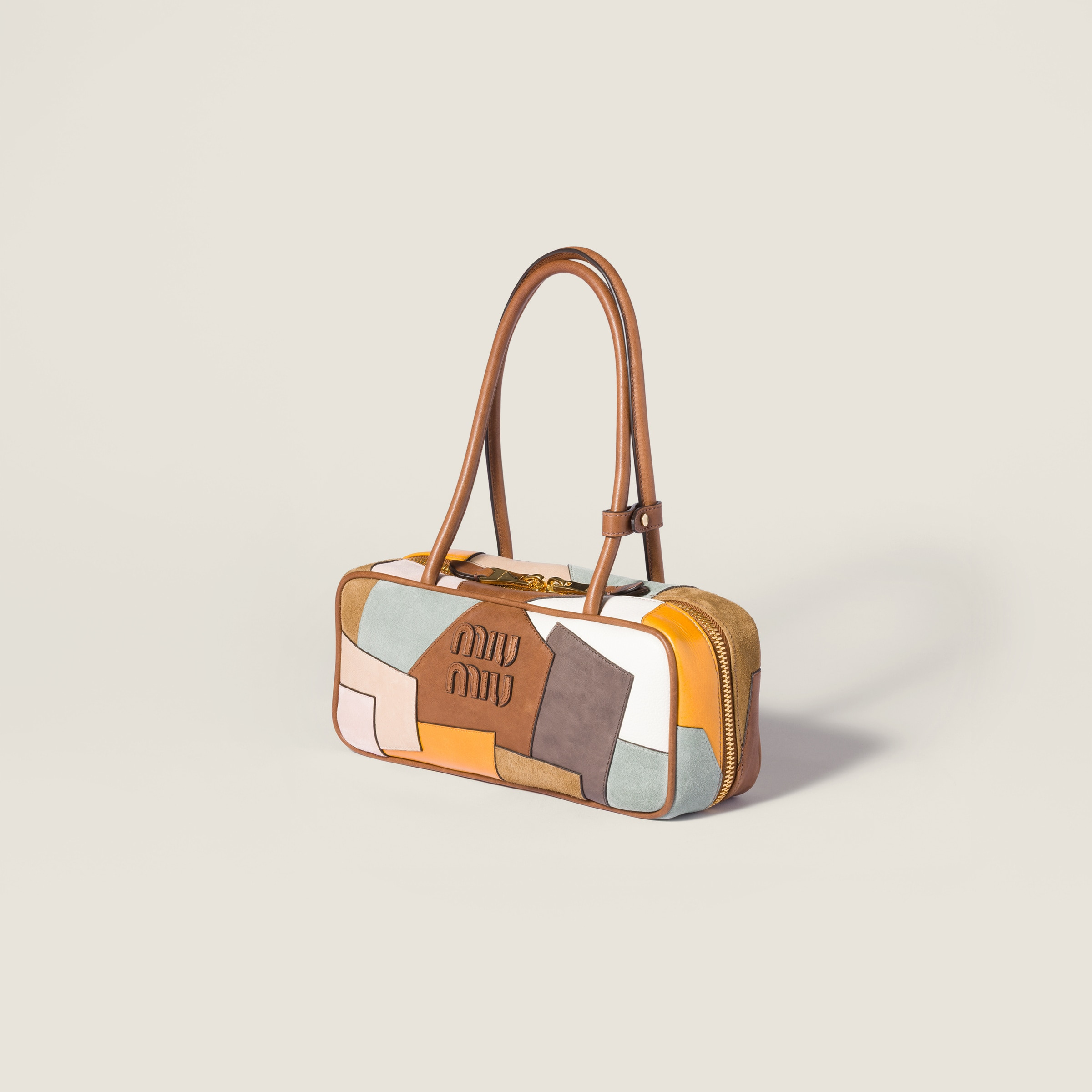 Beau patchwork leather bag - 3