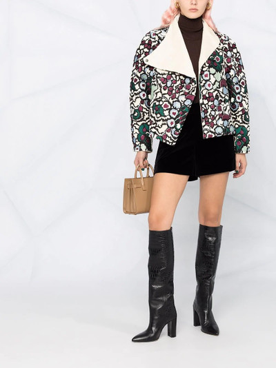 Isabel Marant Enolio abstract-print jacket outlook