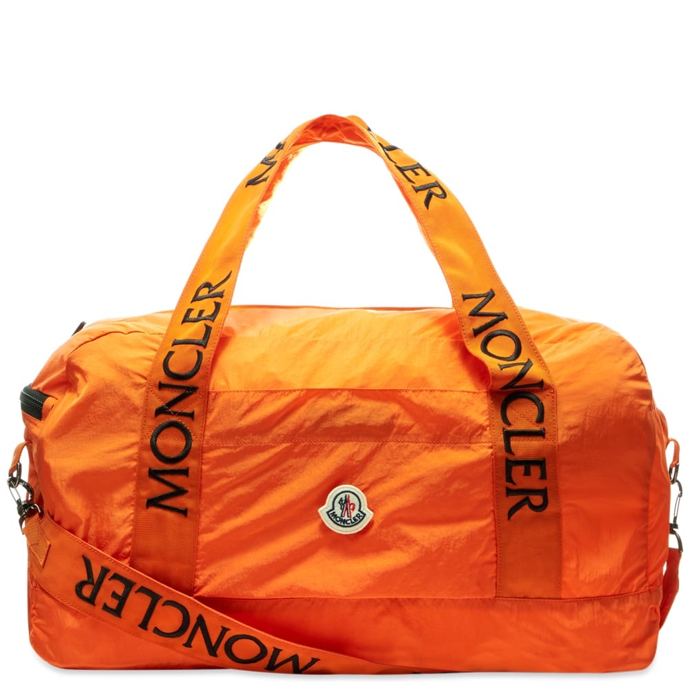 Moncler Nivelle Patch Logo Nylon Holdall - 1