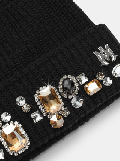 AMIRI CHUNKY CRYSTAL BEANIE outlook