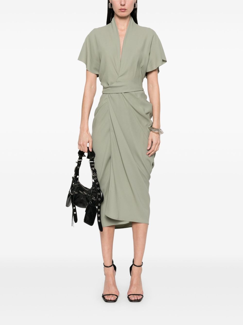 wrap maxi dress - 2