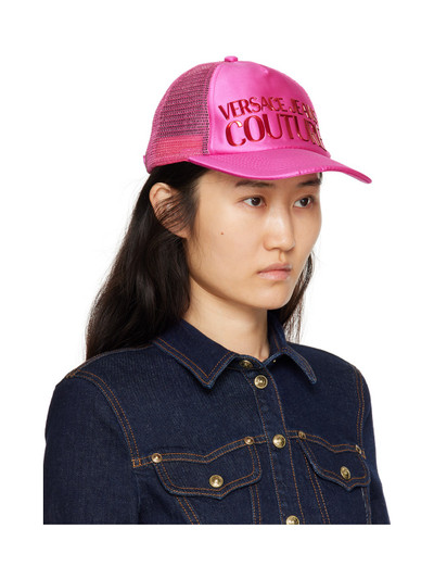 VERSACE JEANS COUTURE Pink Logo Cap outlook