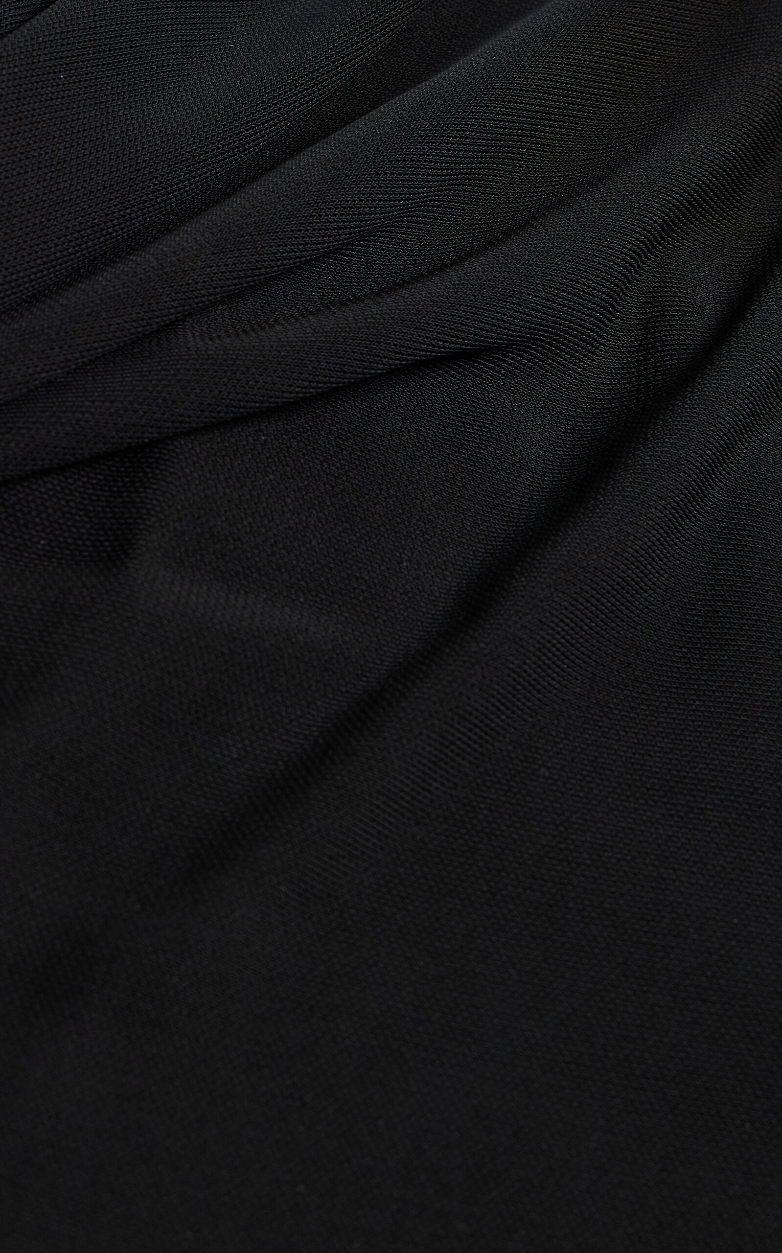 Isadra Draped Jersey Top black - 5
