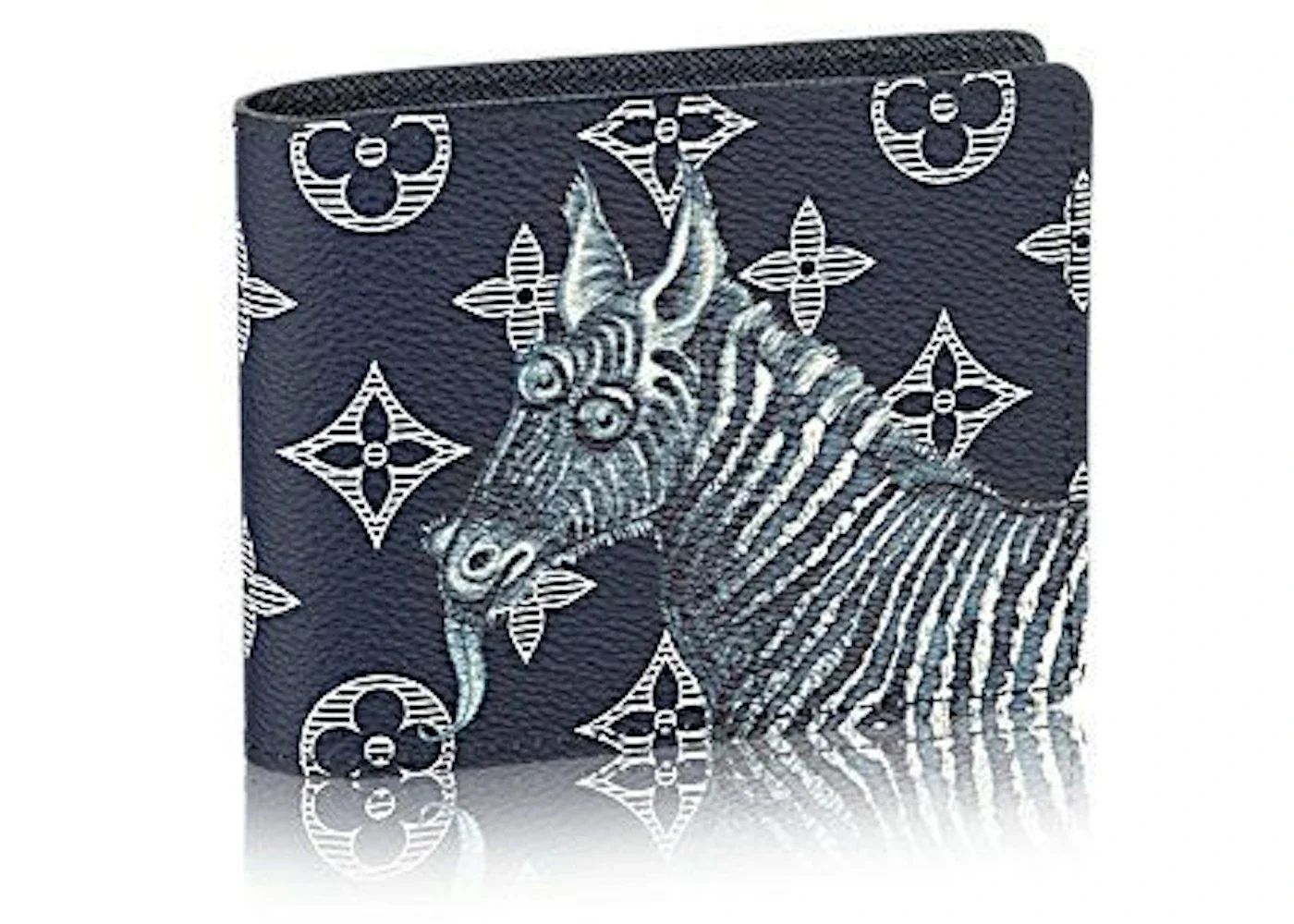 Louis Vuitton Multiple Wallet Savane Monogram Chapman Ink - 1