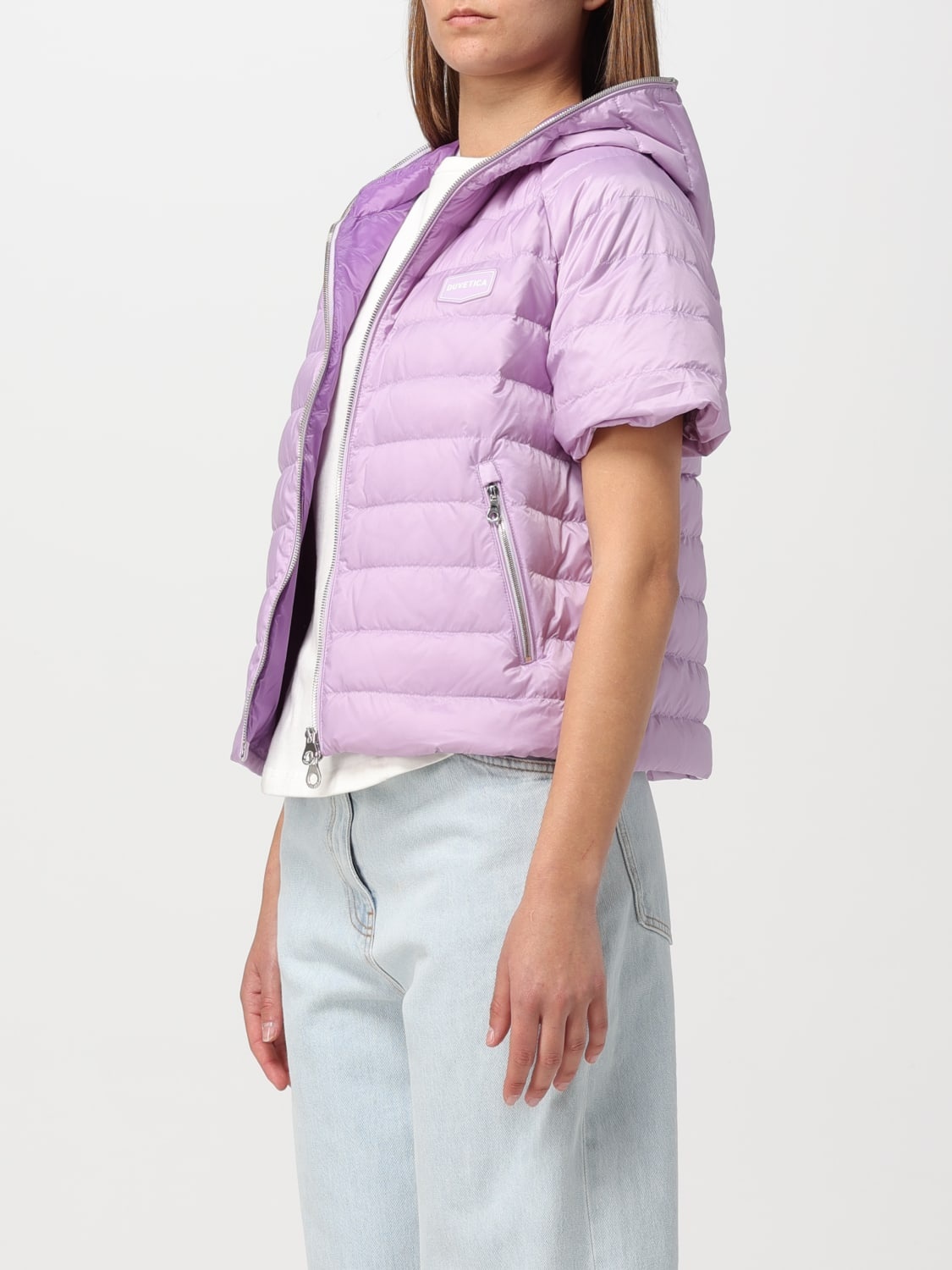 Duvetica■ Toryana CREAM DUVETICA Coat woman Duvetica | giglio | REVERSIBLE
