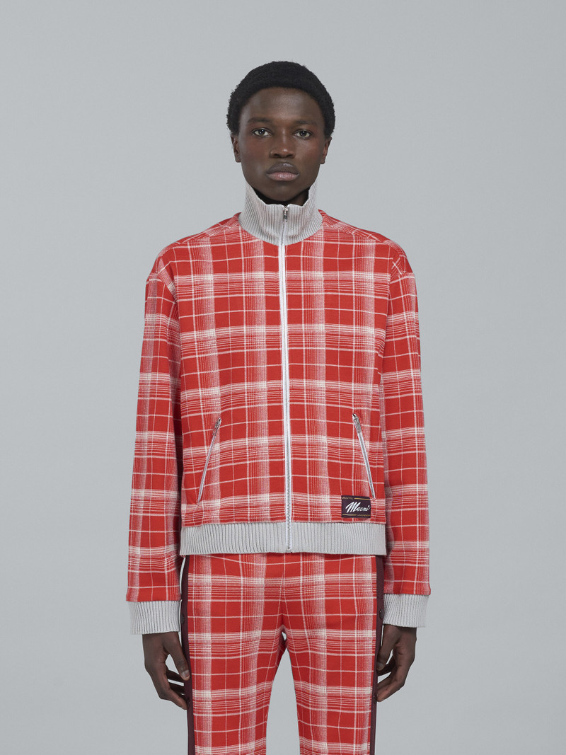 Marni CHECK VISCOSE JERSEY SWEATSHIRT outlook