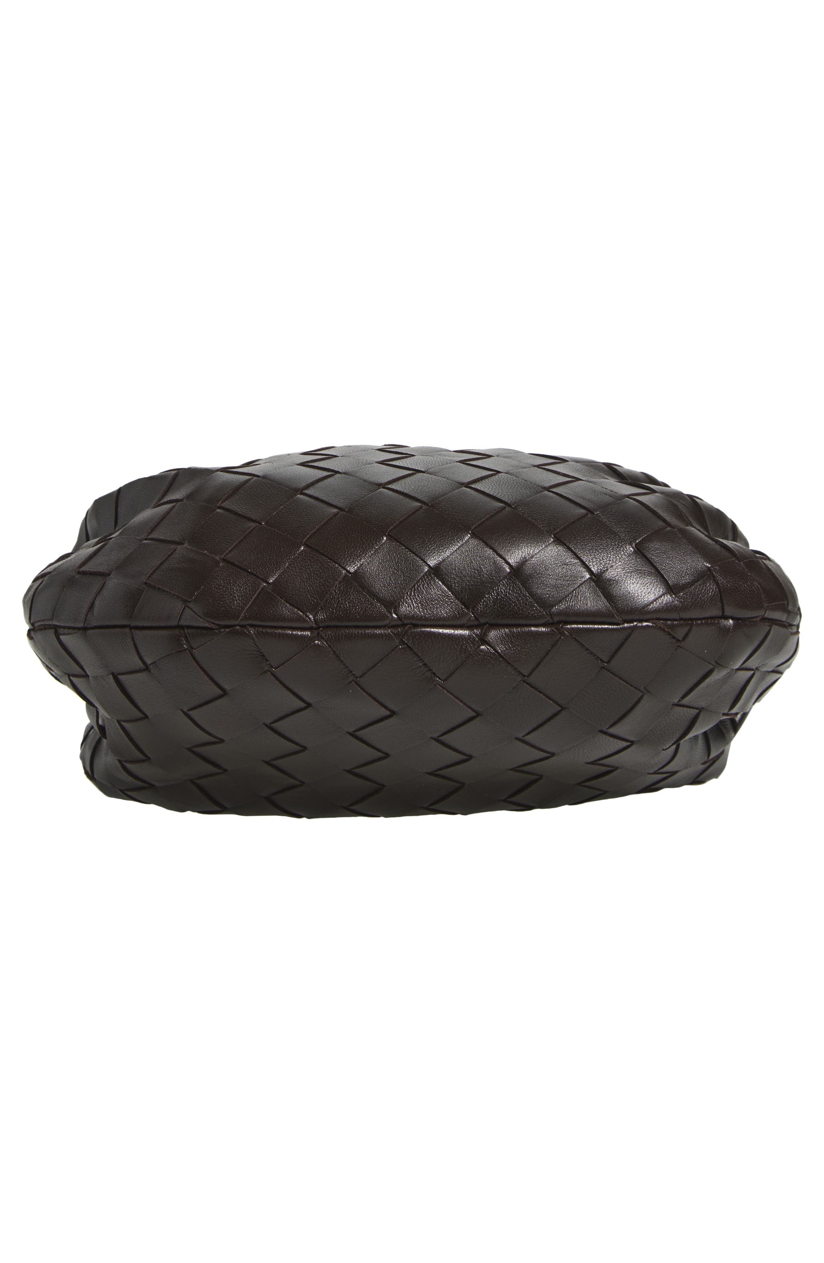 Bottega Veneta Mini Jodie Leather Hobo in Fondant-Gold at Nordstrom - 6