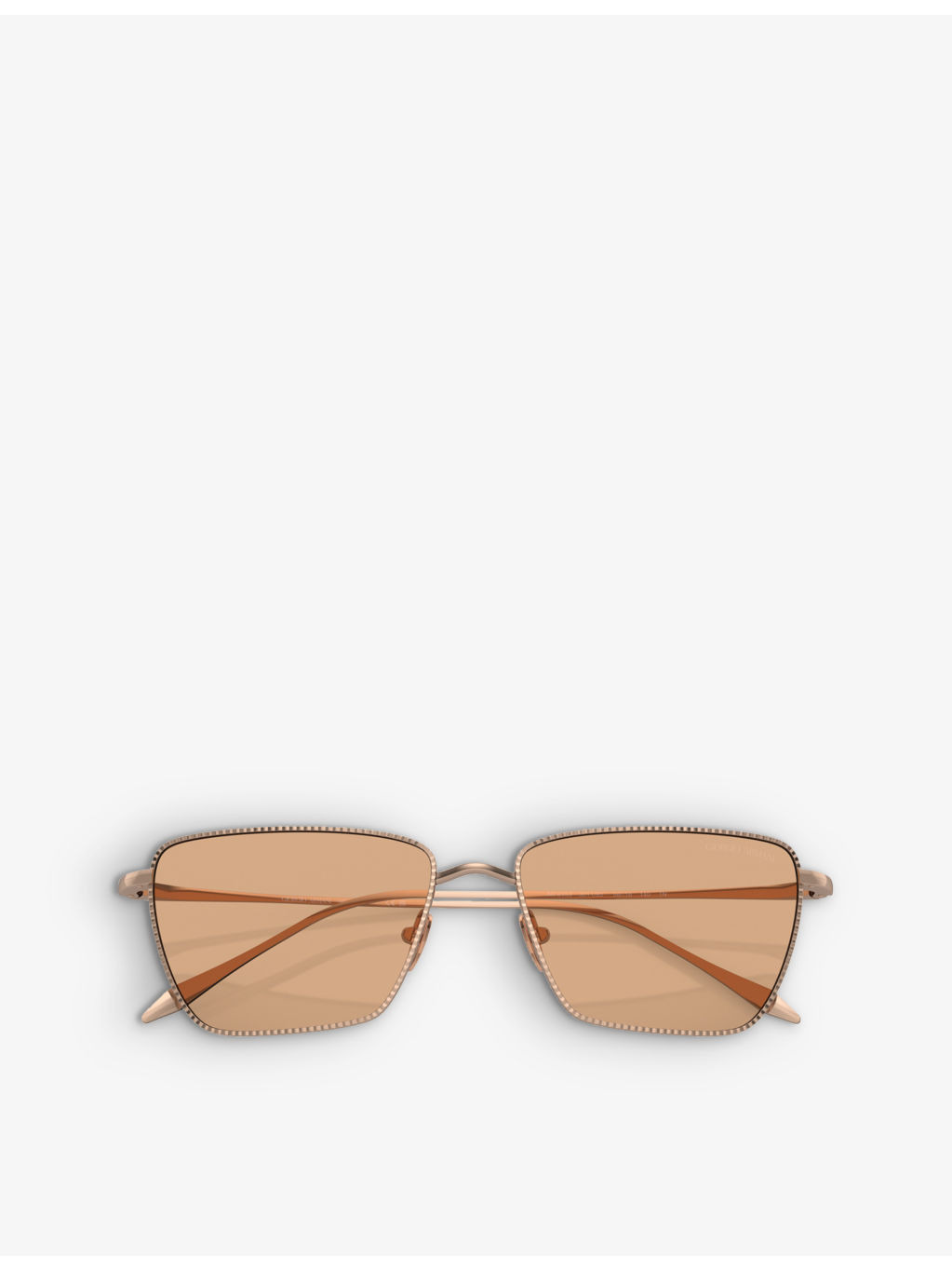 AR6153 rectangle-frame metal sunglasses - 5