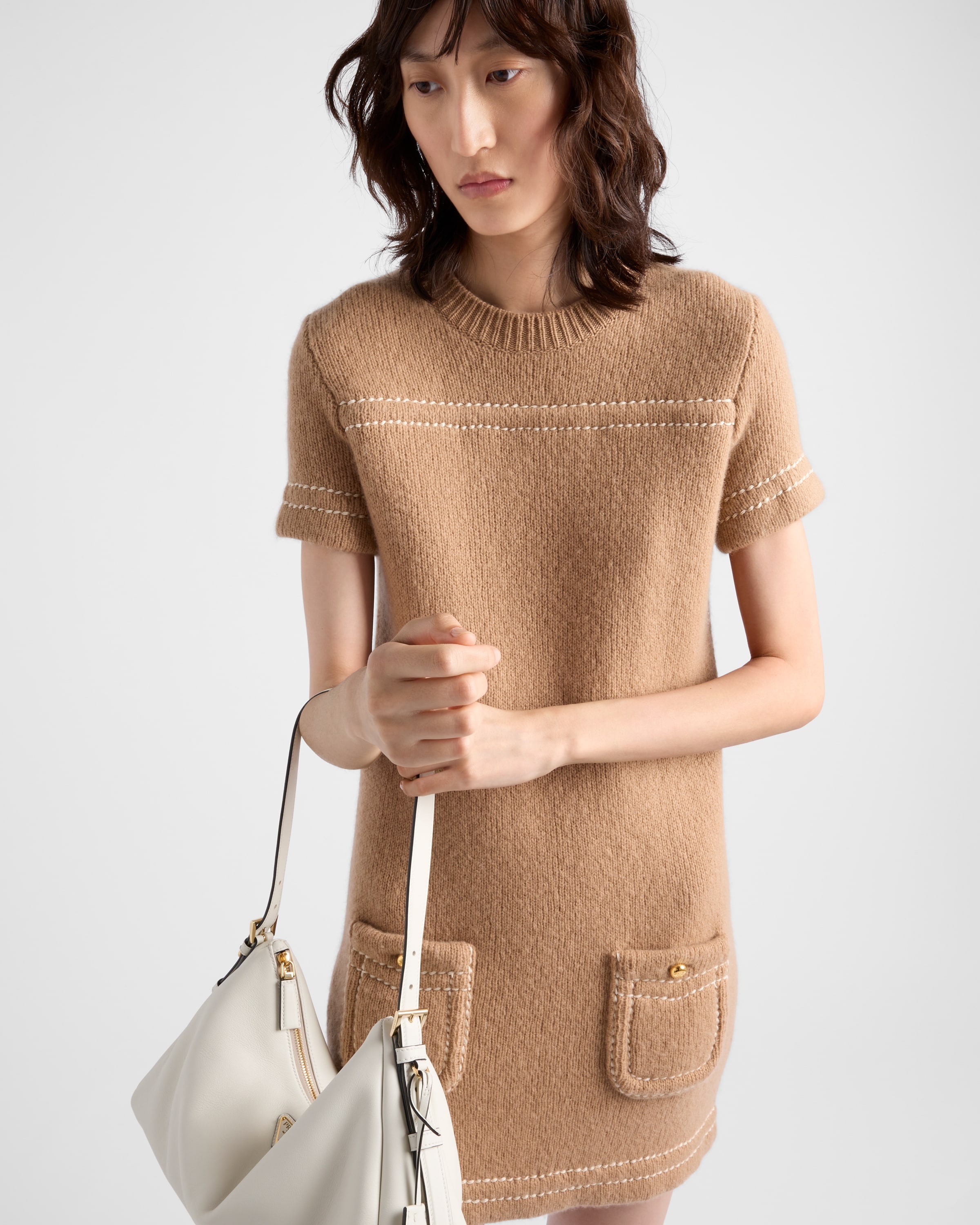 Cashmere mini-dress - 4