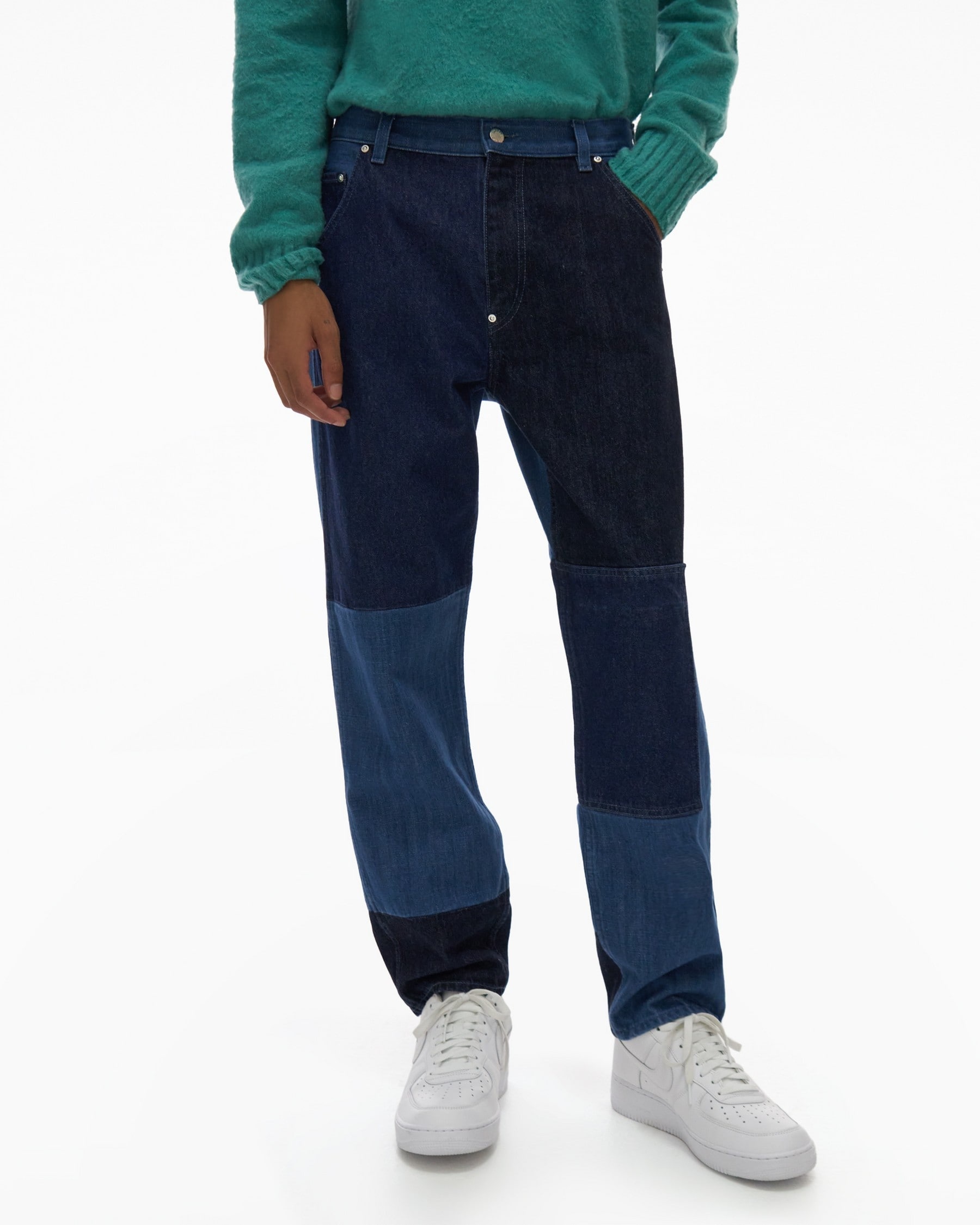 PIECED TAPERED JEAN - 3
