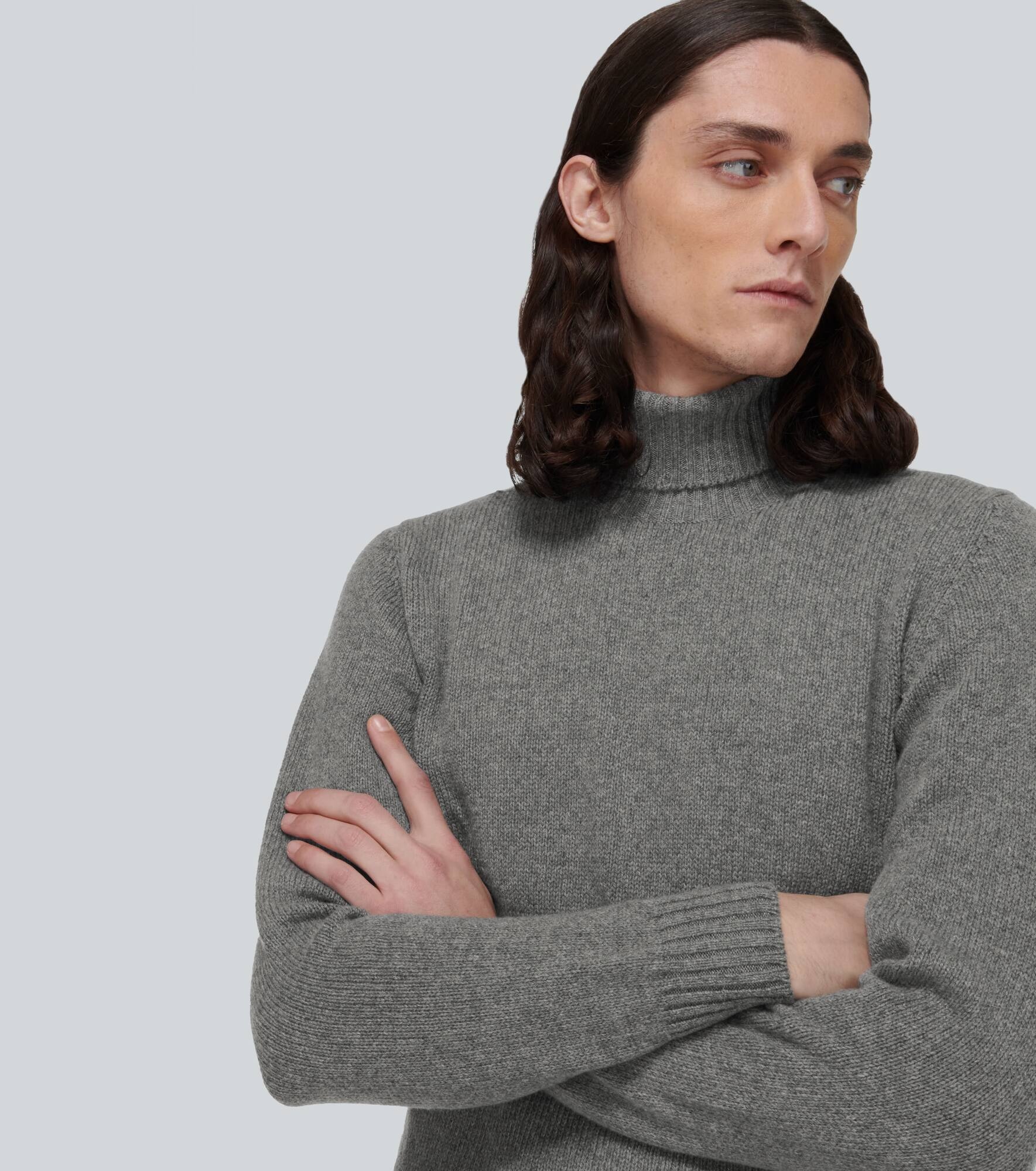 Dolcevita turtleneck cashmere sweater - 5