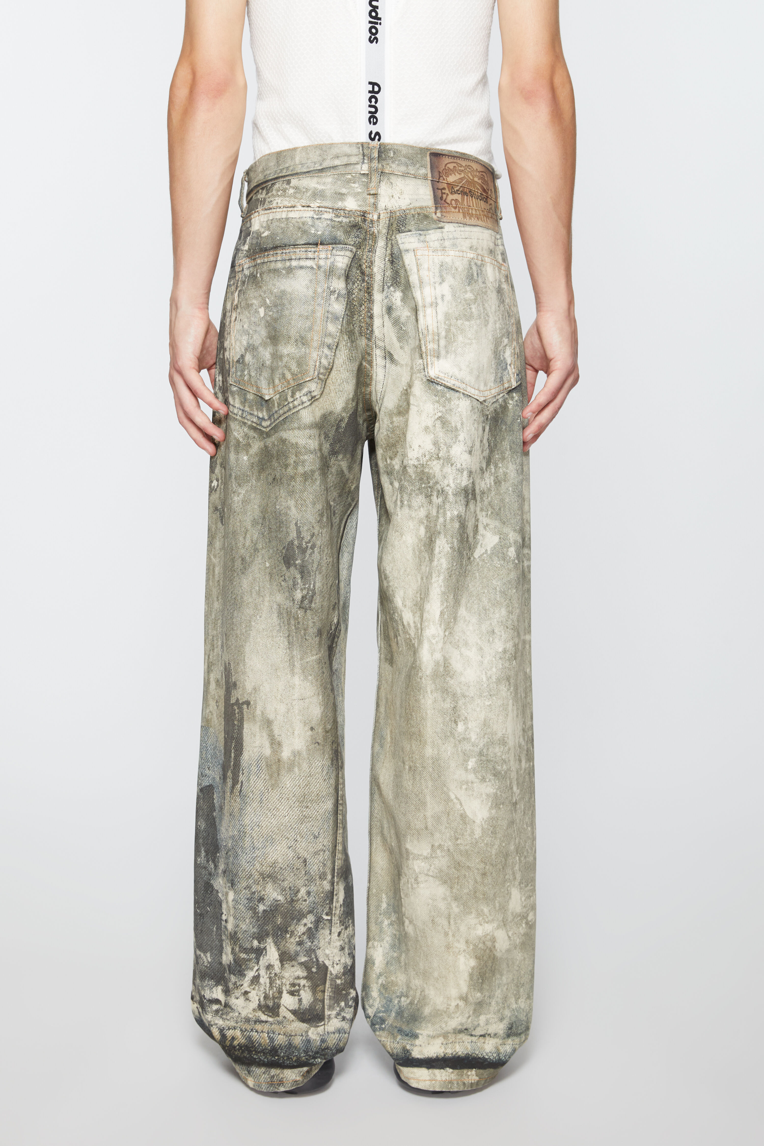 Loose fit trousers- 1981M - Cold grey - 5