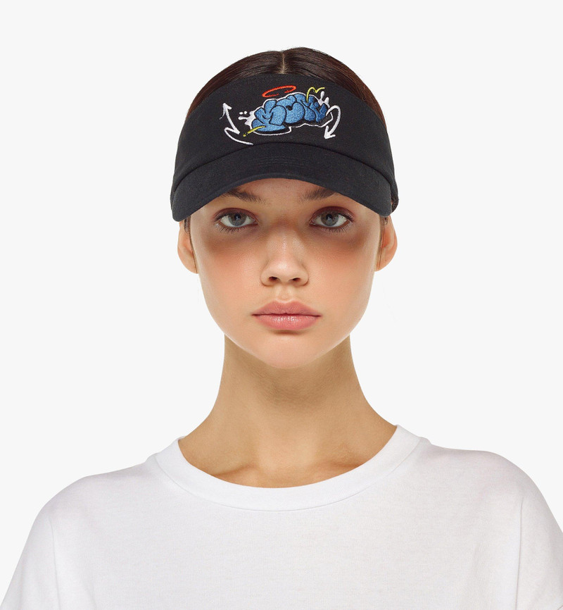 MCM Haru, Henry, Kaiser Sun Visor in Cotton Twill outlook