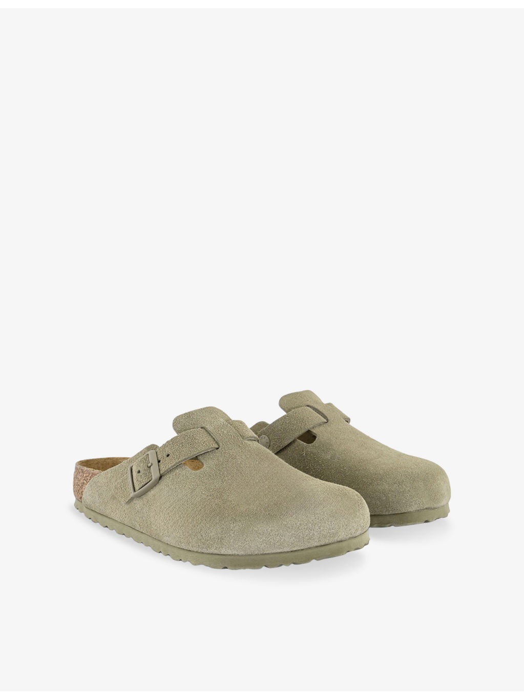 Boston Suede Clogs - 3