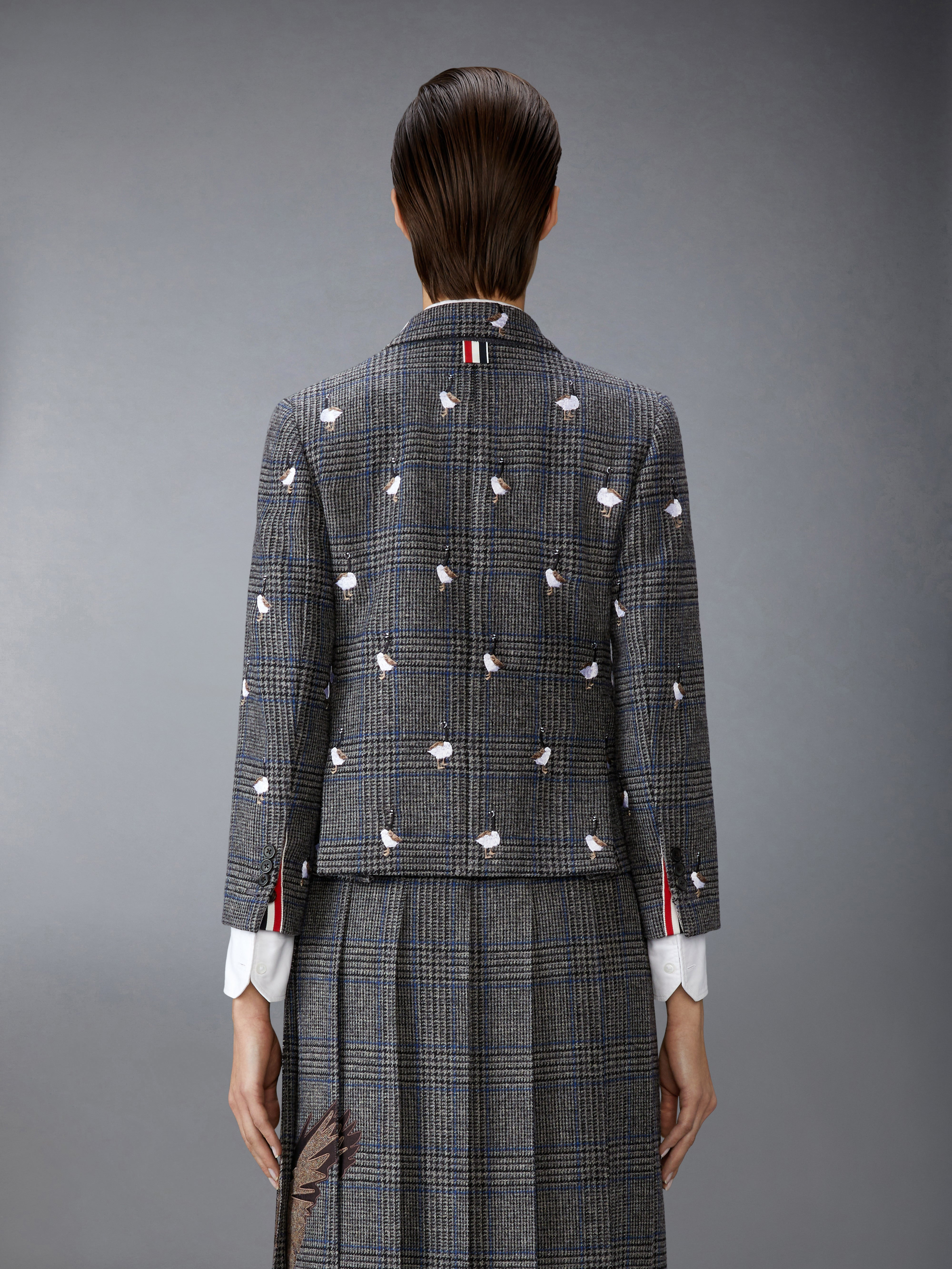 PRINCE OF WALES HUNTING TWEED GOOSE SPORTCOAT - 4