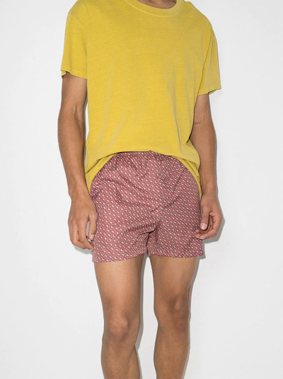 Salvatore Ferragamo monogram-print swim shorts outlook