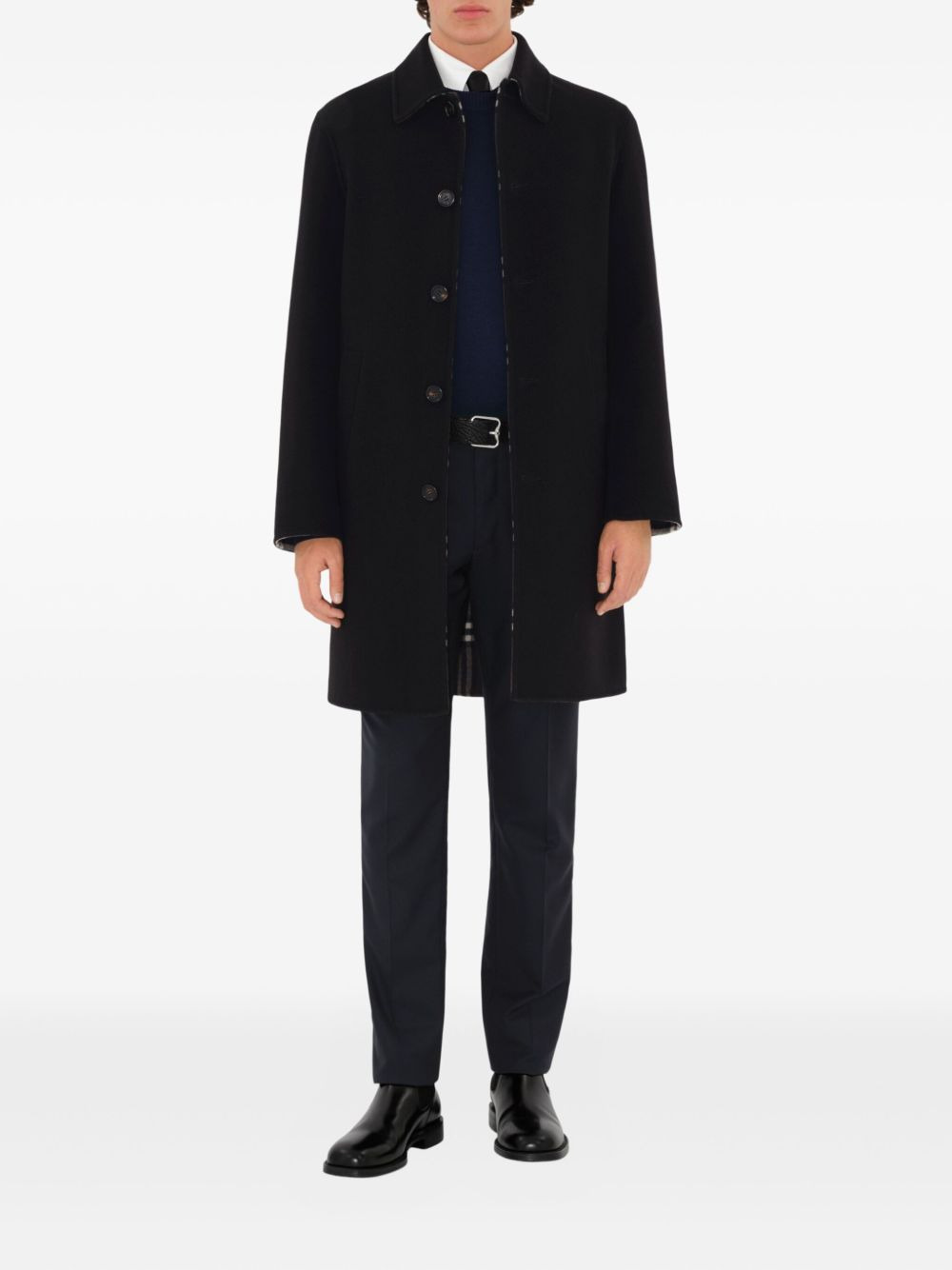 wool car coat - 2