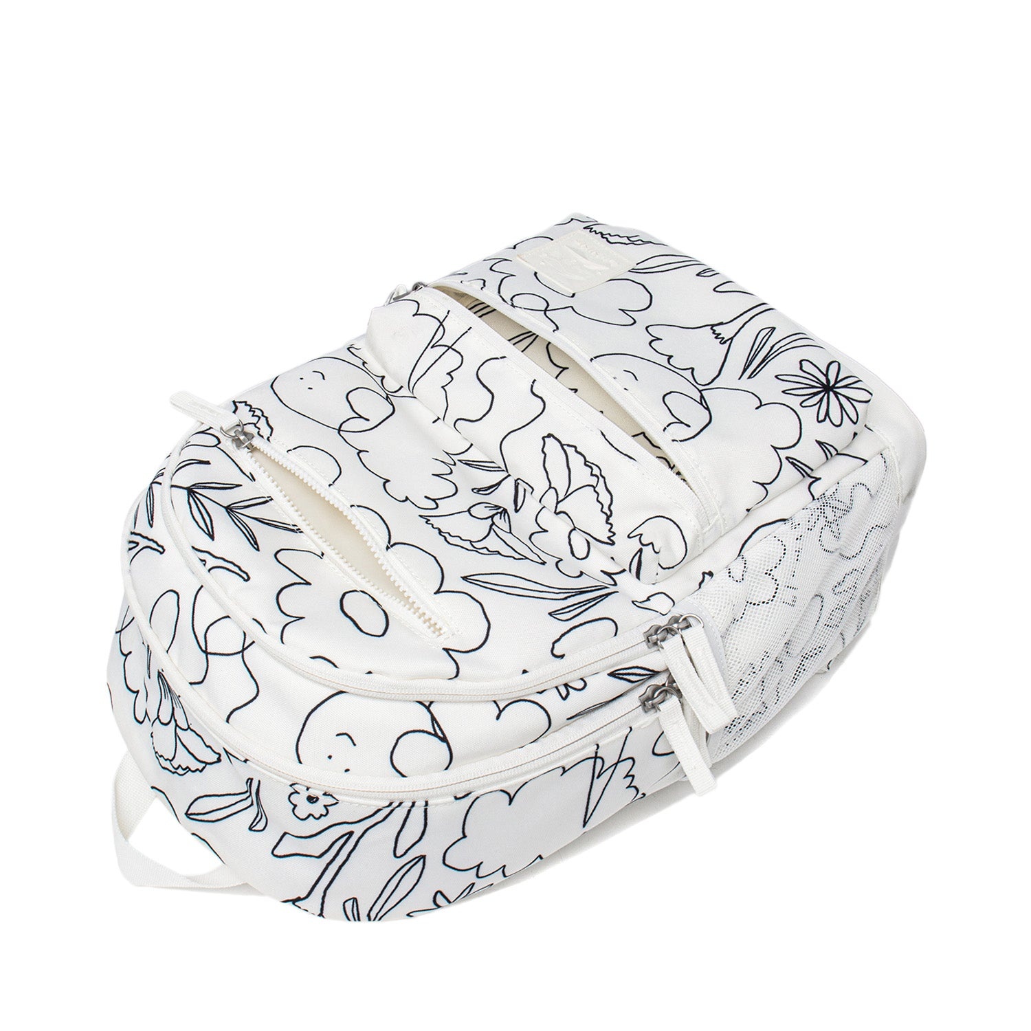 Li-Ning Allover Print Sportstyle Backpack 'White' ABST155-2 - 6