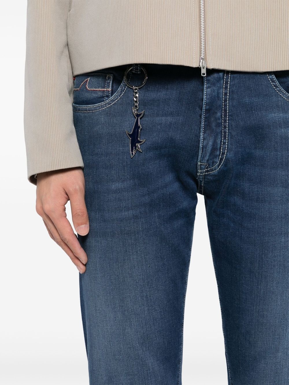 Red Rivet jeans - 5