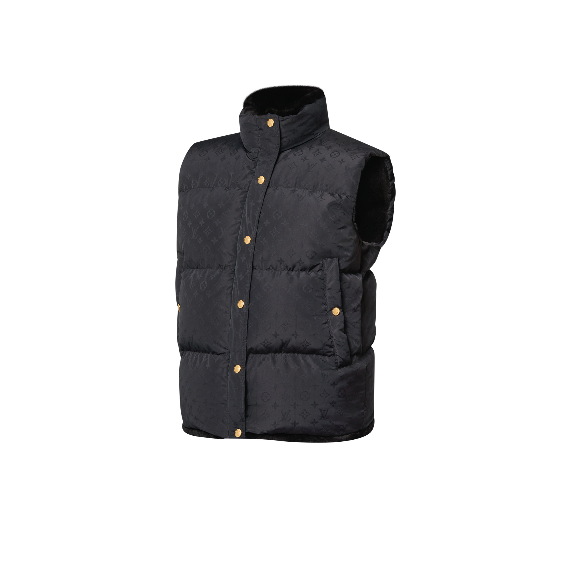 Reversible Mink Gilet - 3