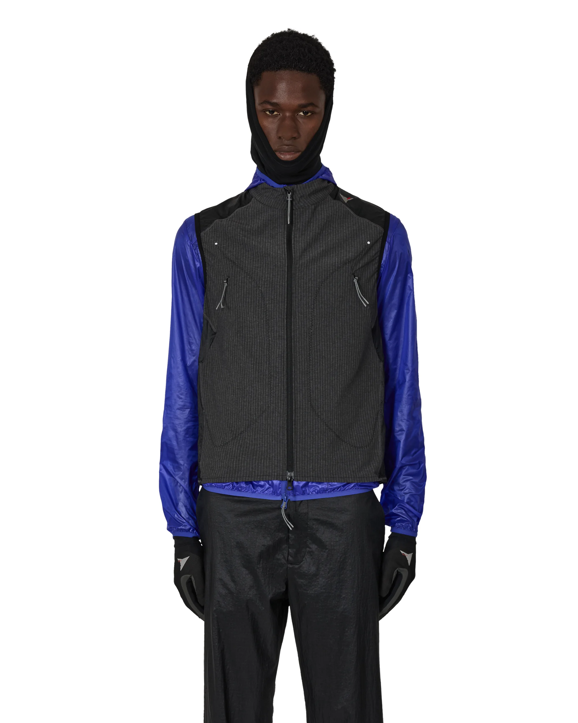 Numb Pinstriped Commuting Vest - 1