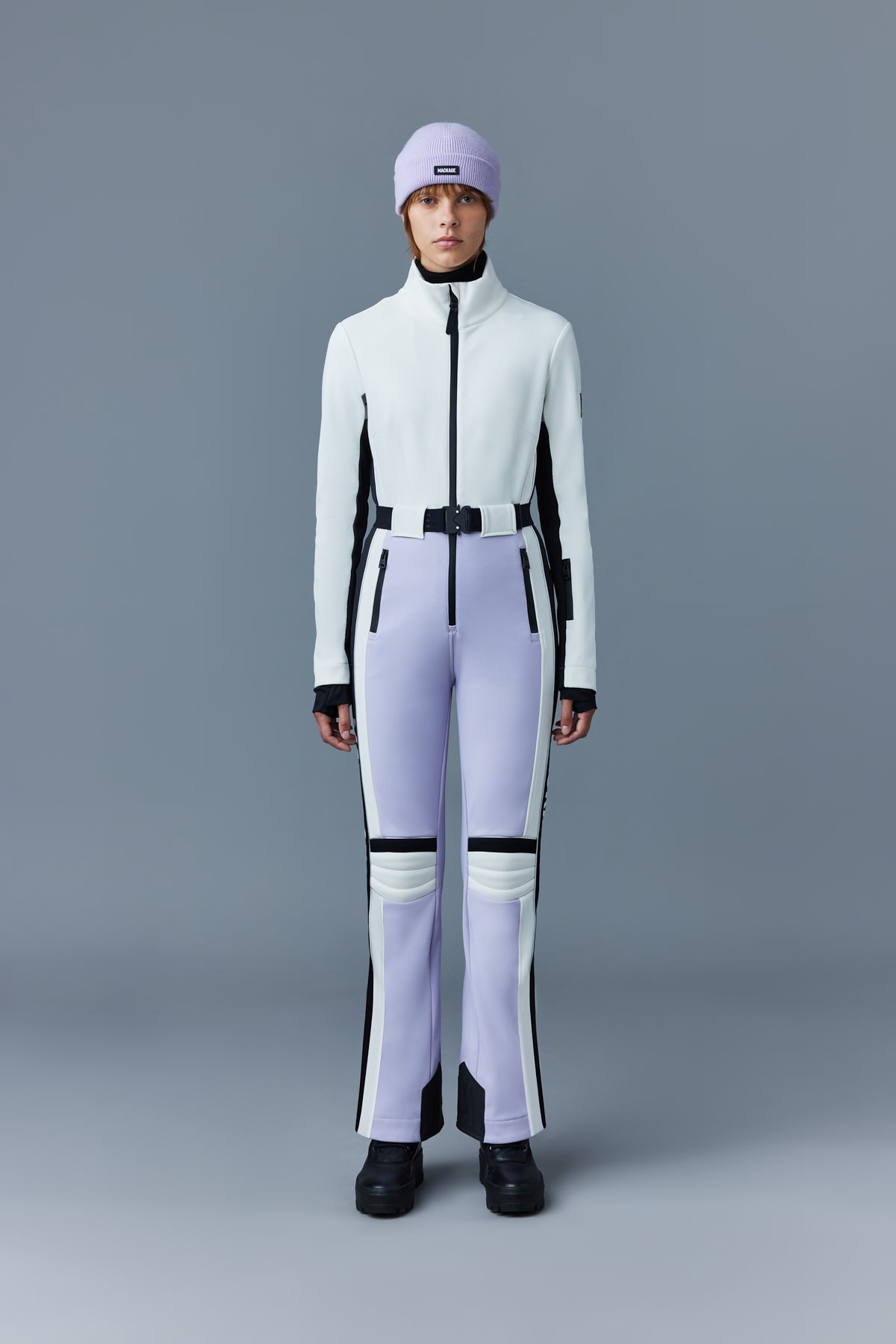 BRIE Agile-360 belted bonded fleece belted ski suit - 2