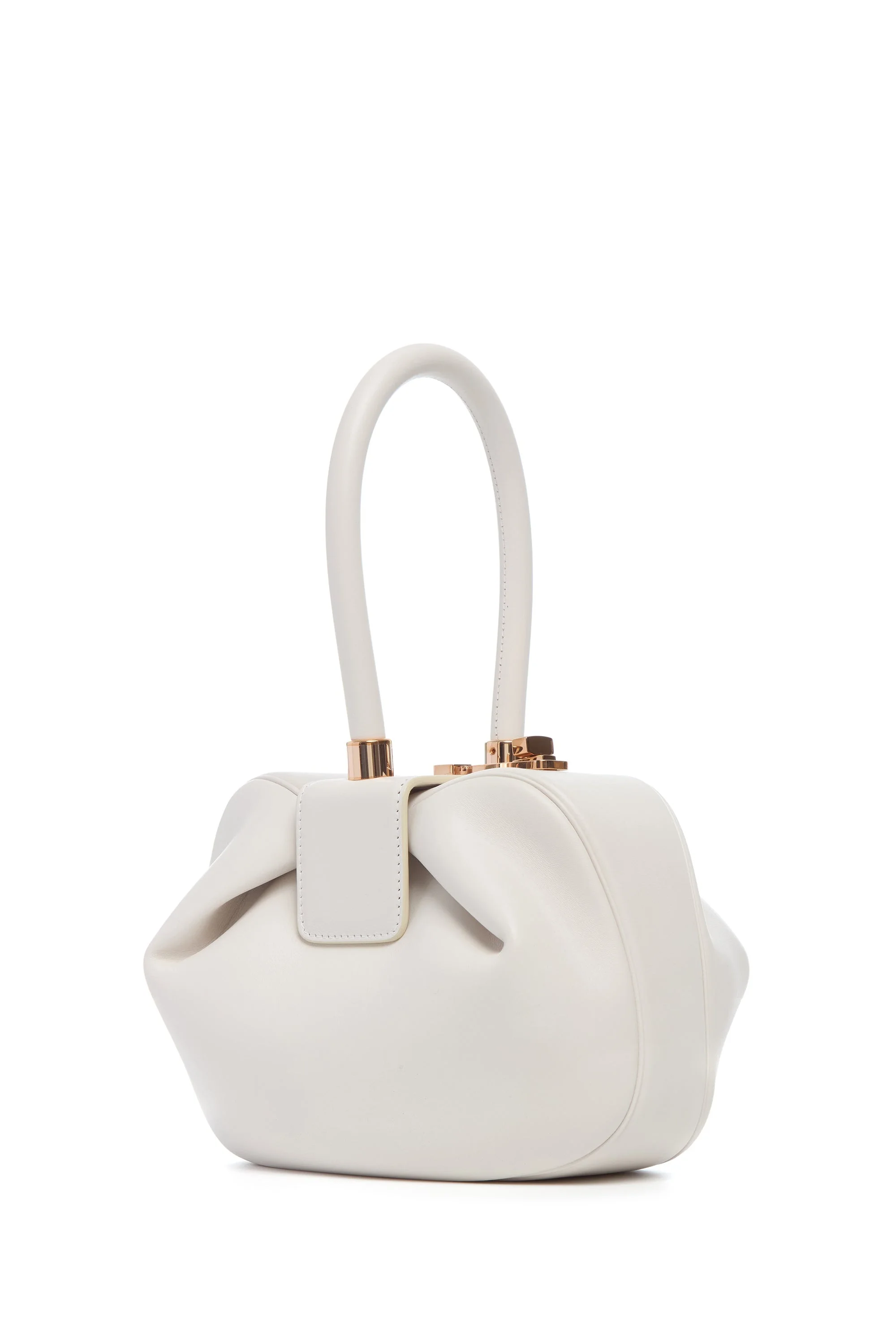 Nina Bag in Ivory Nappa Leather - 1