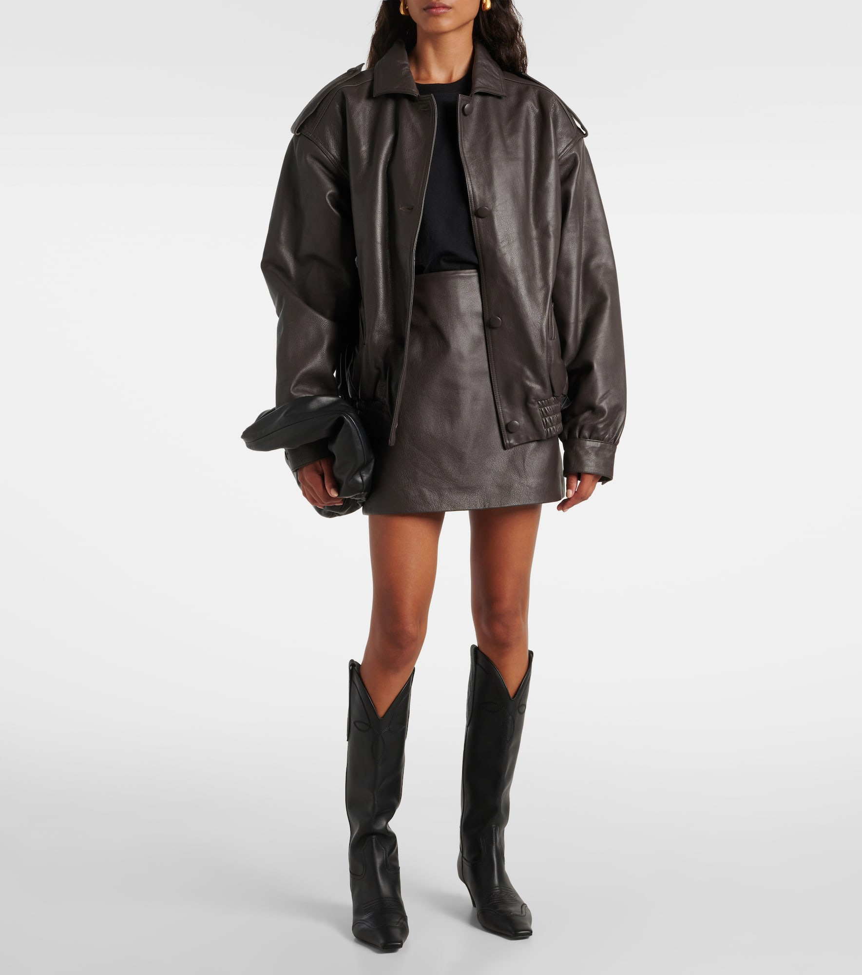 Charlie leather bomber jacket - 2