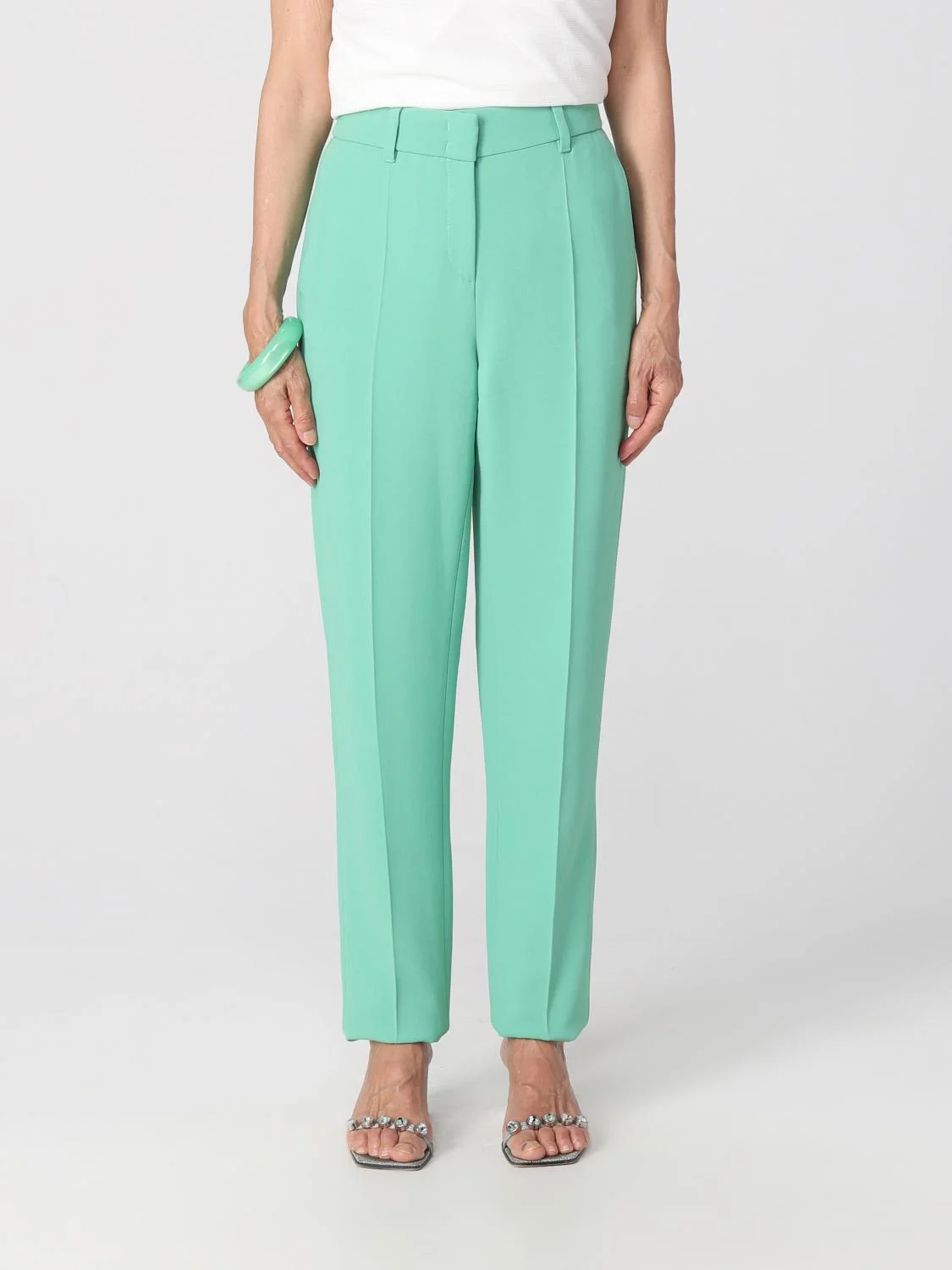 Emporio Armani pants in viscose blend - 1