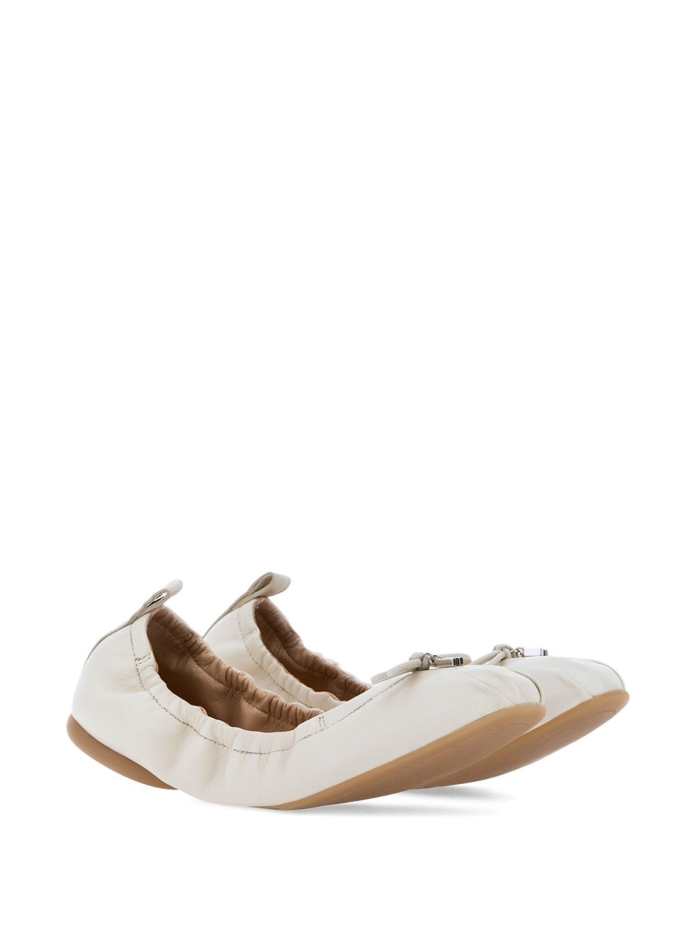 leather ballerina shoes - 2