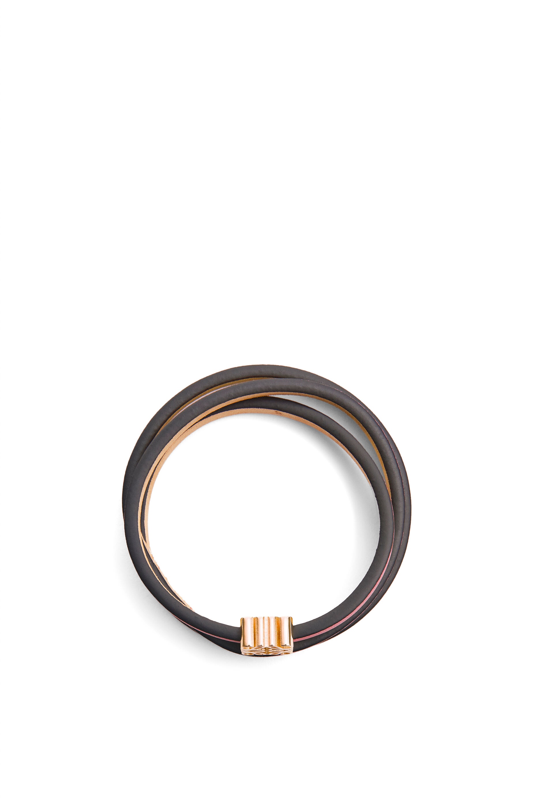 Twist bangle in calfskin - 2