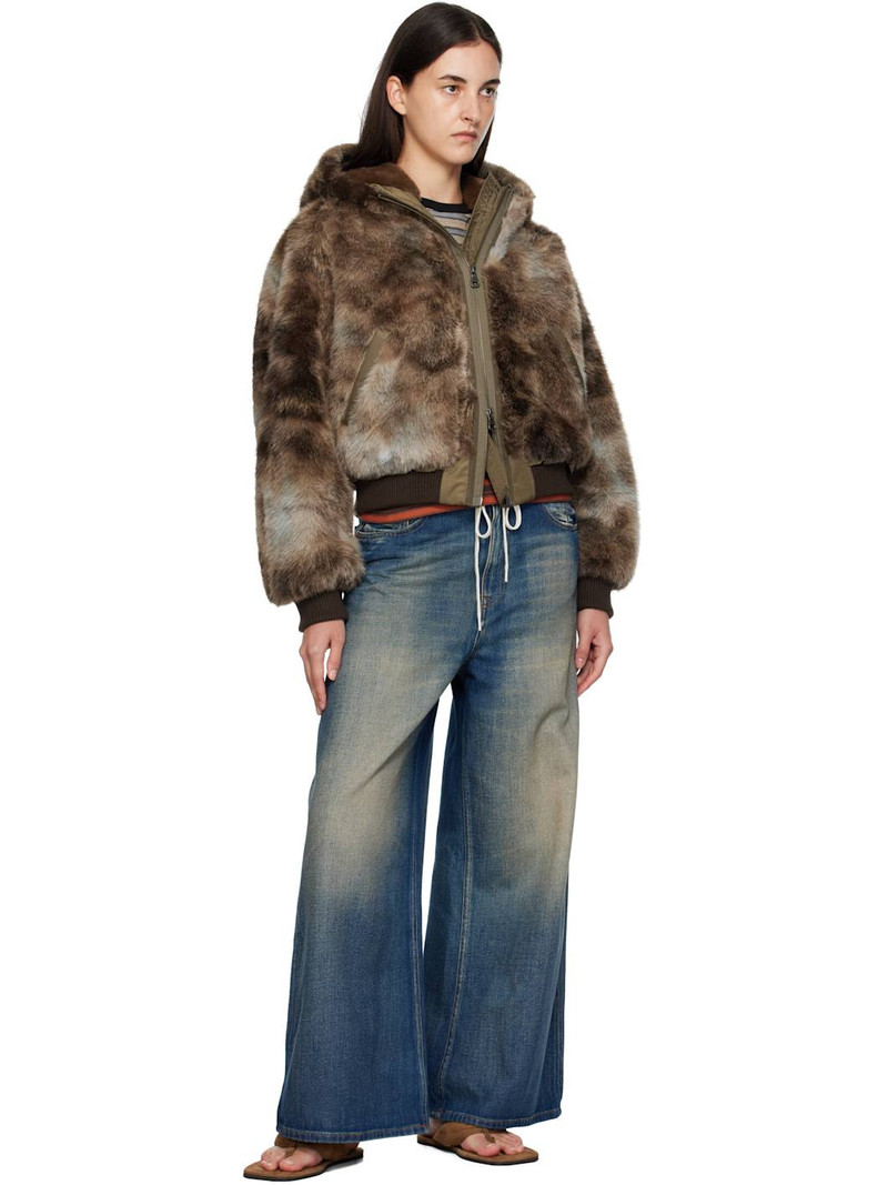 Andersson Bell Brown Vanessa Faux-Fur Jacket outlook