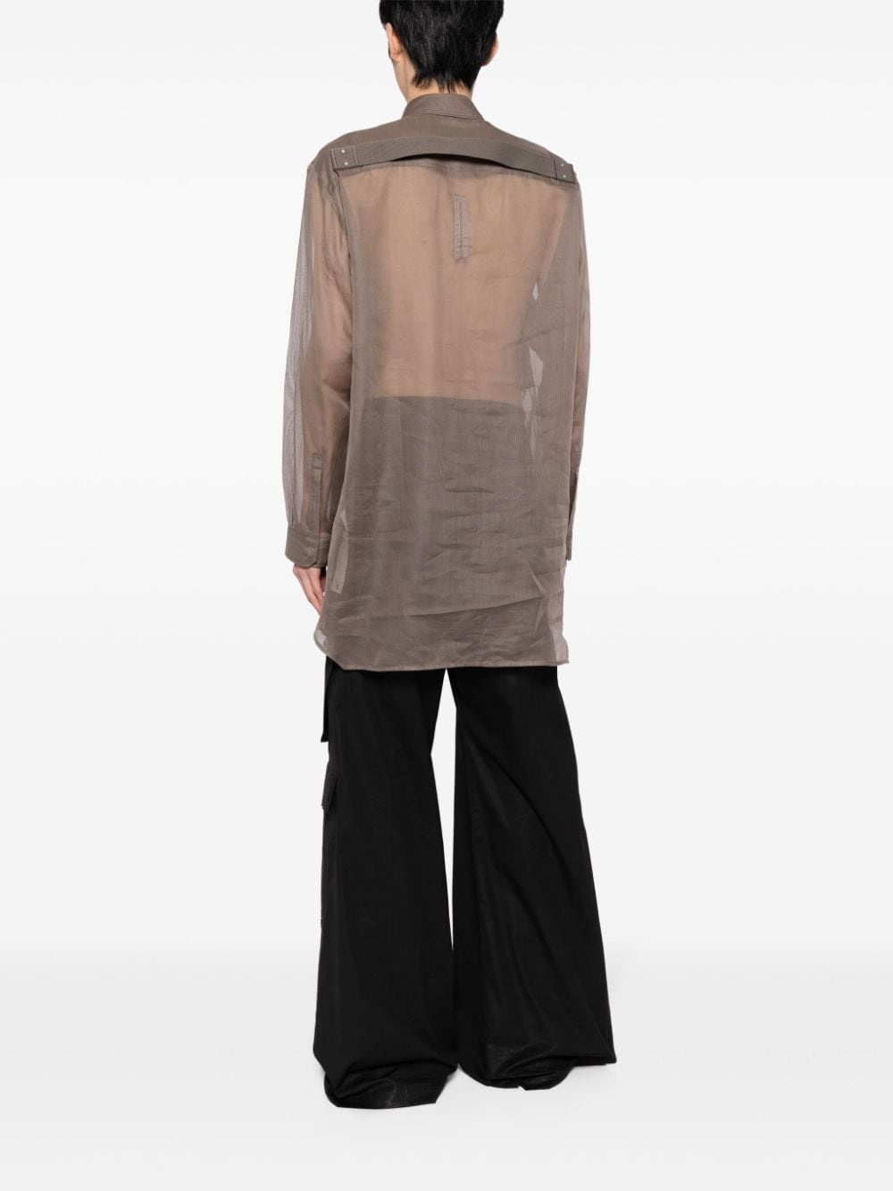Jumbo sheer shirt - 4