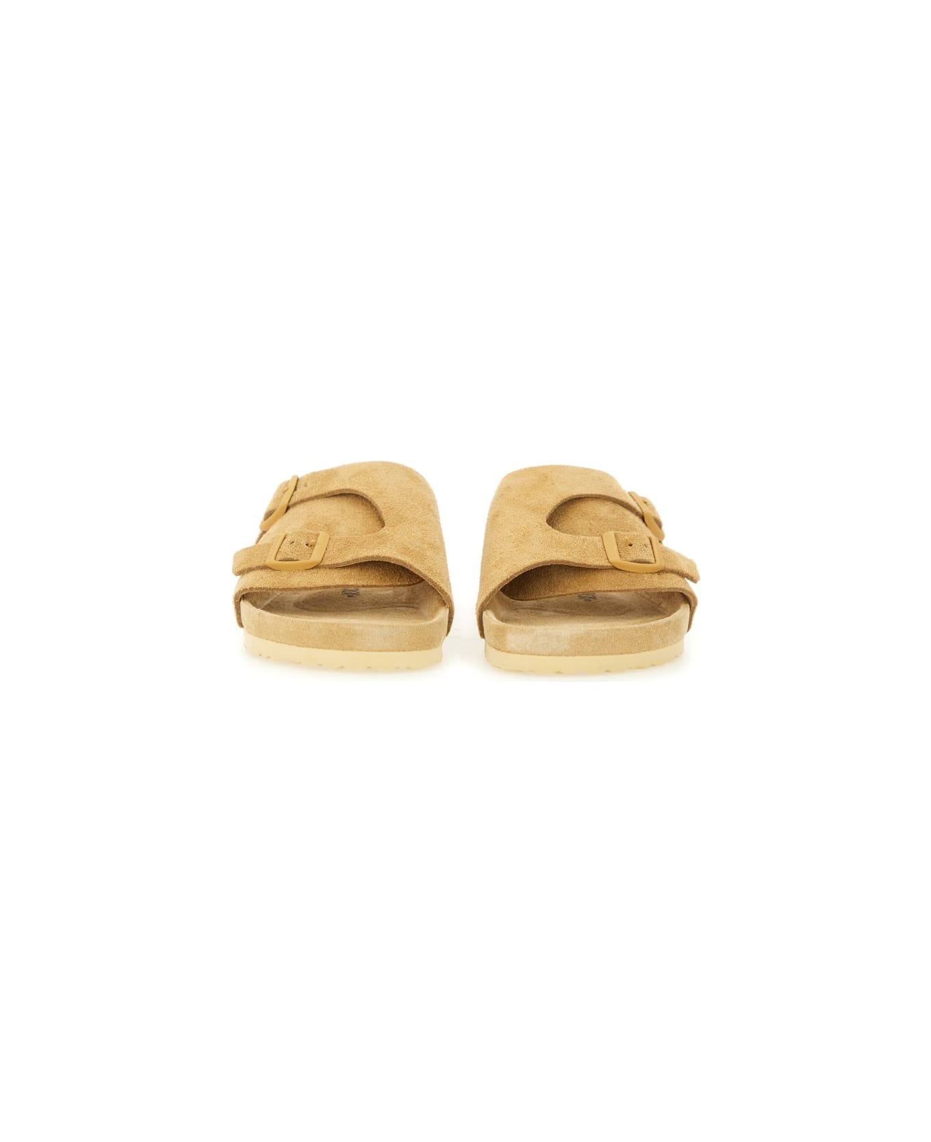 Beige Suede Zã¼rich Slippers - 5