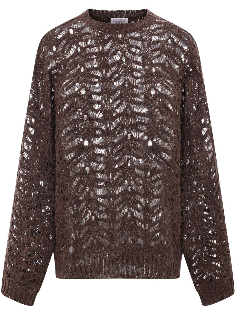 sequin-embellished sweater 1
