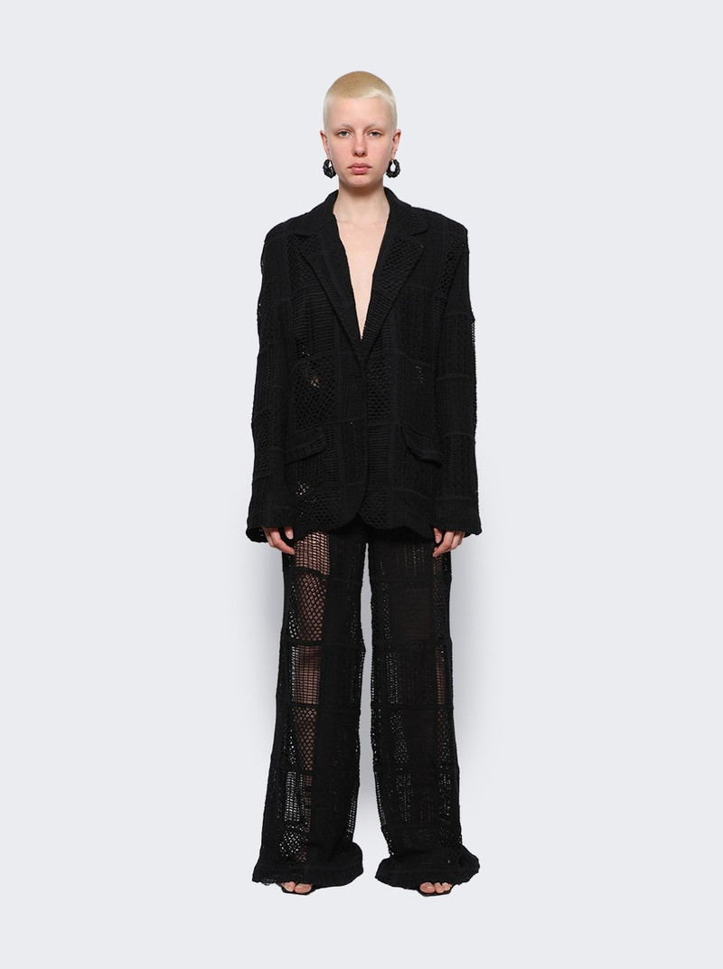 ROBERTA EINER Boyfriend Trousers Black outlook