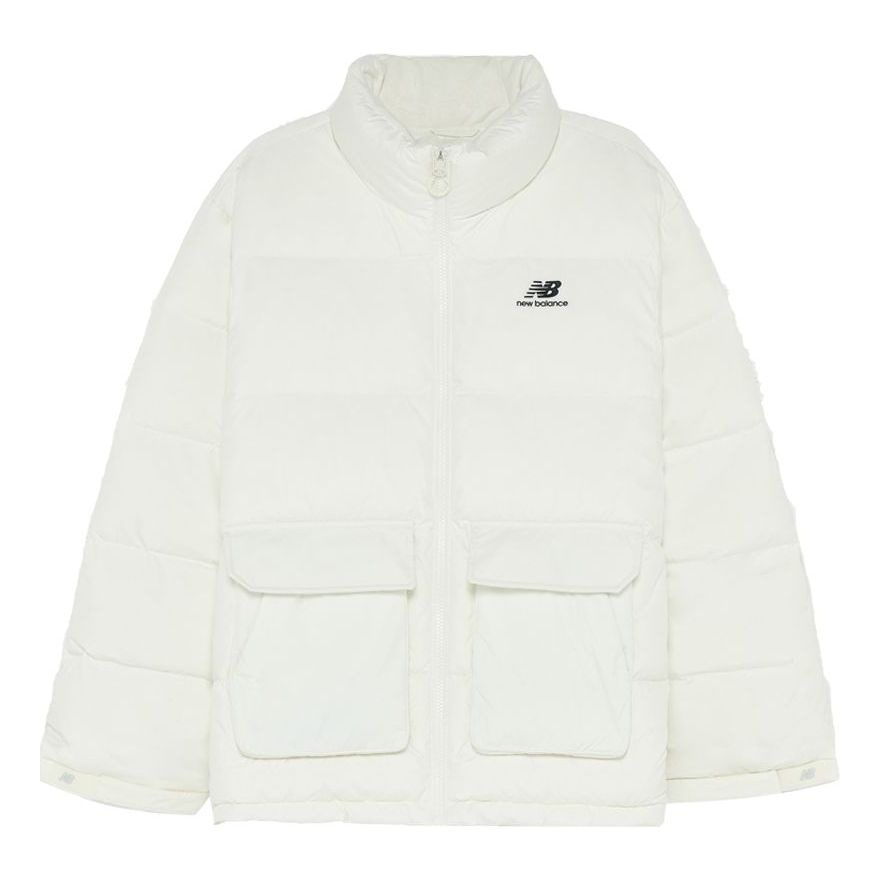 New Balance UNI Active Short Down Jacket 'White' 5PC44683-IV - 1