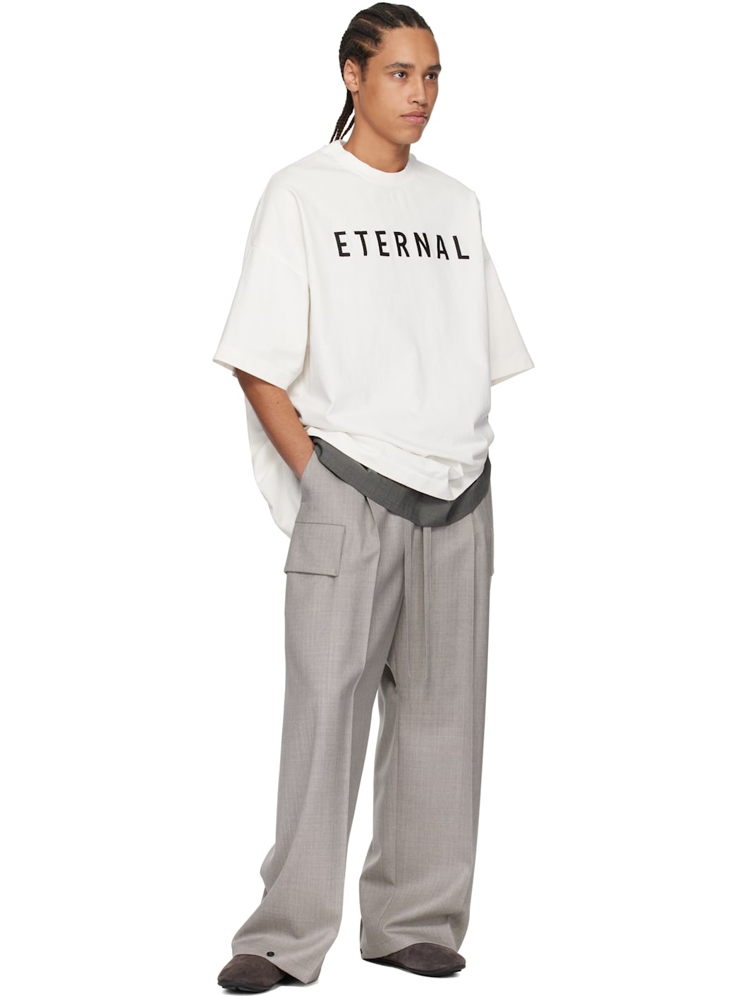 Fear Of God Eternal Jersey Tee ホワイト M Fear of God - Eternal Jersey T-shirt | HBX - Globally