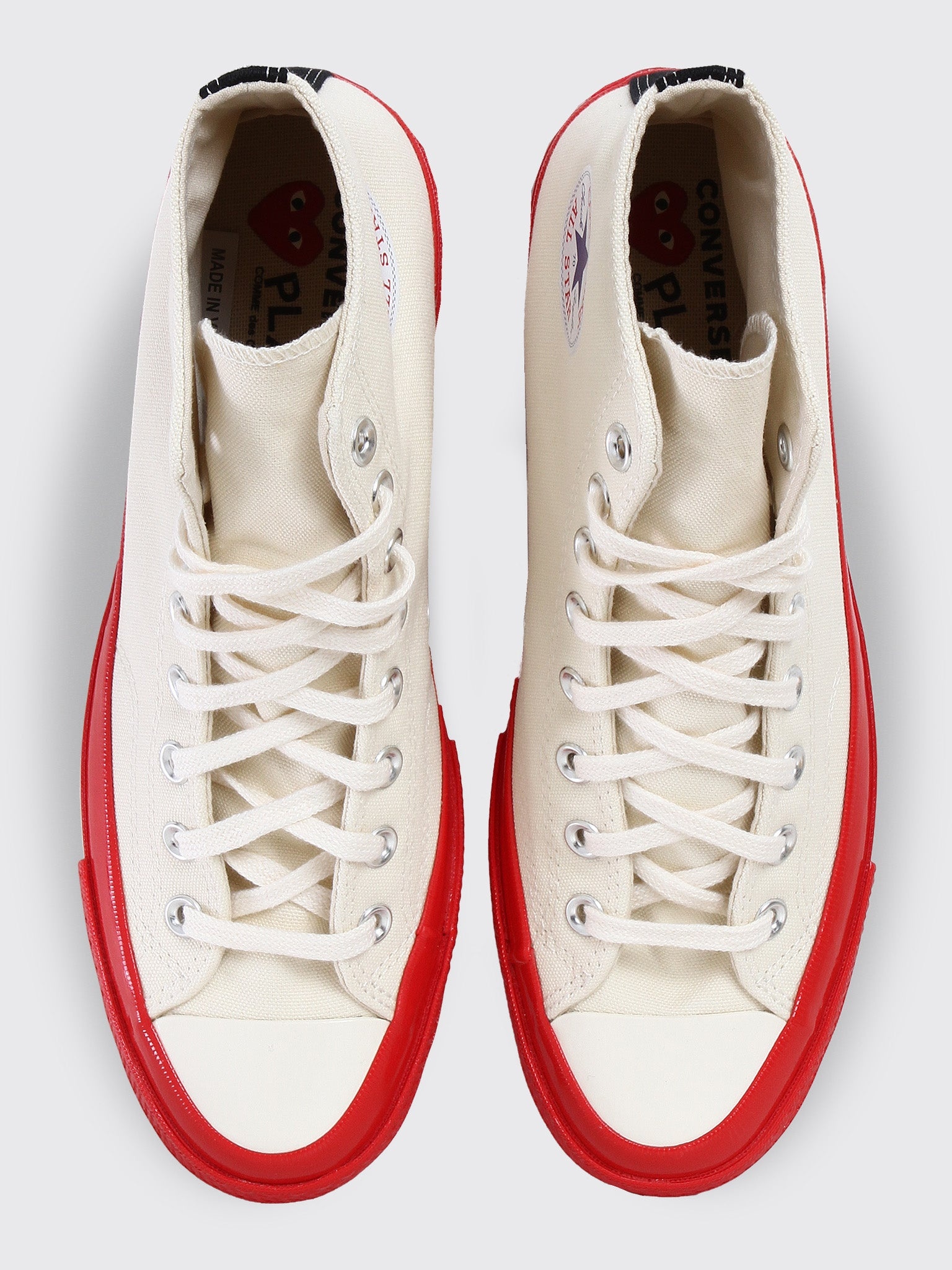 Play Comme Des Garcons Converse Red Sole - 9