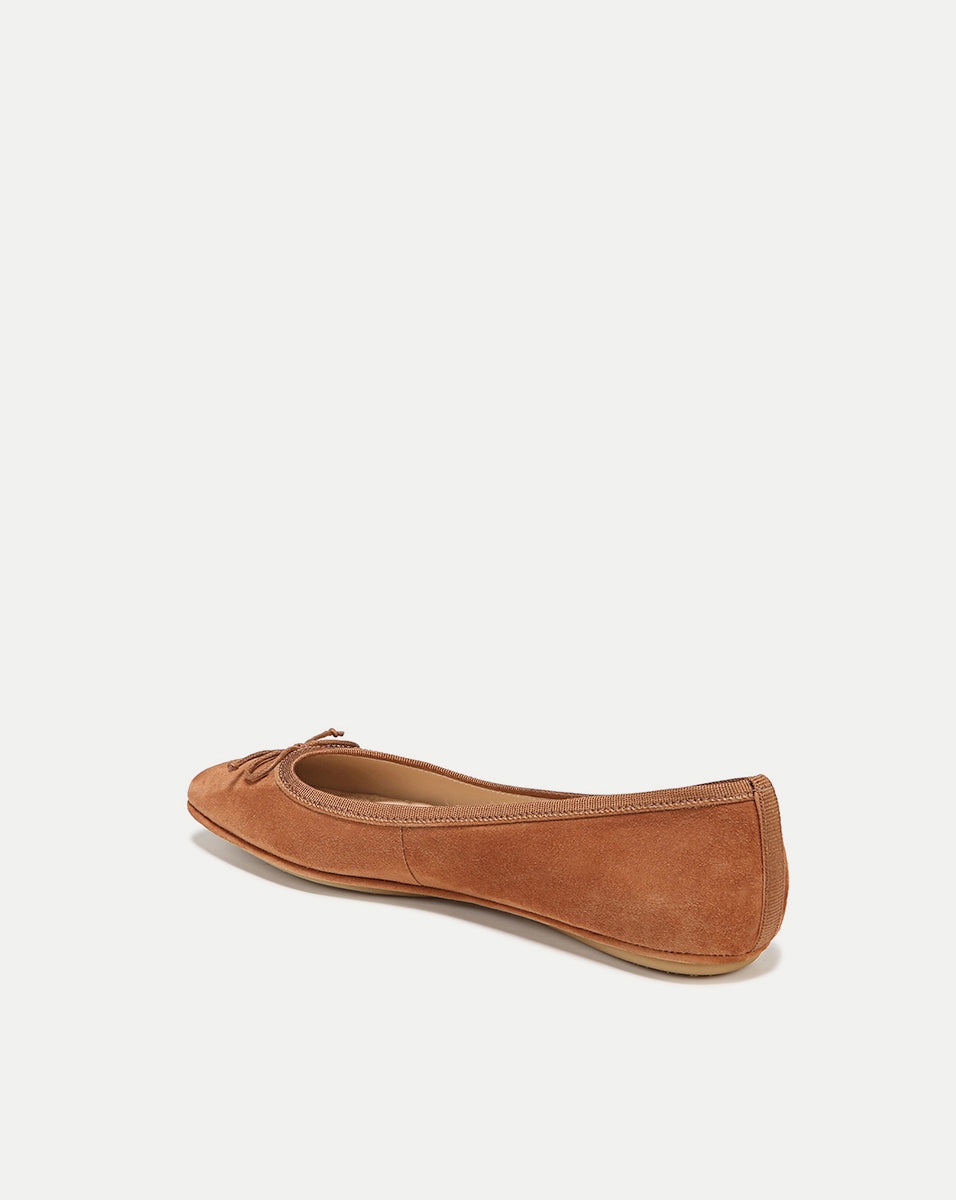 BEATRIX SUEDE BALLET FLAT - 4