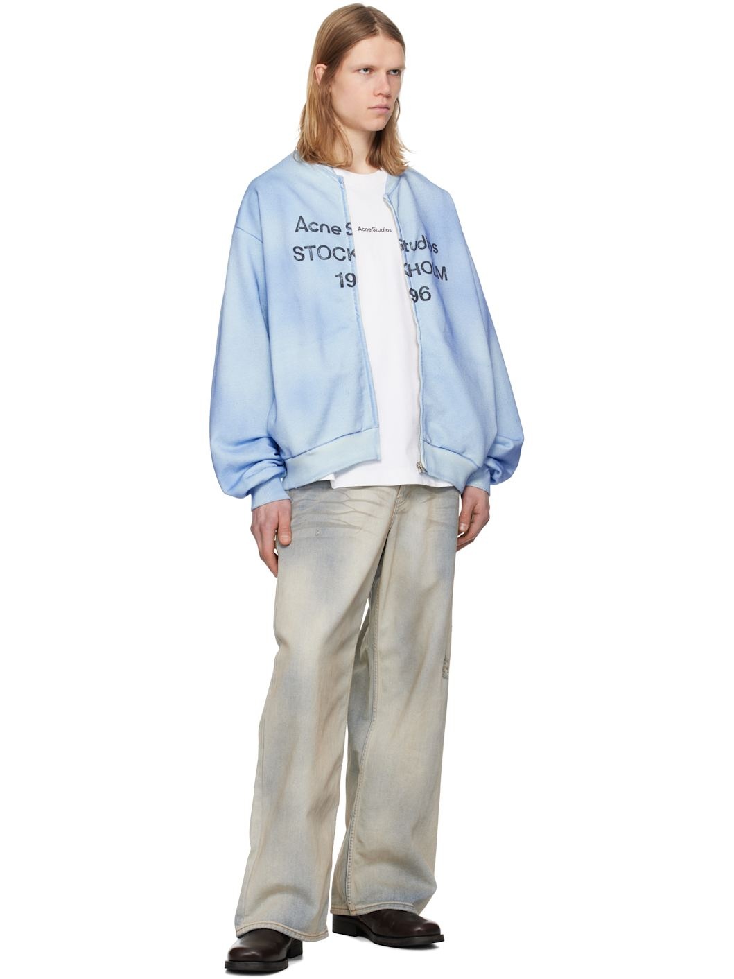 Blue Baggy Fit 1981M Jeans - 4