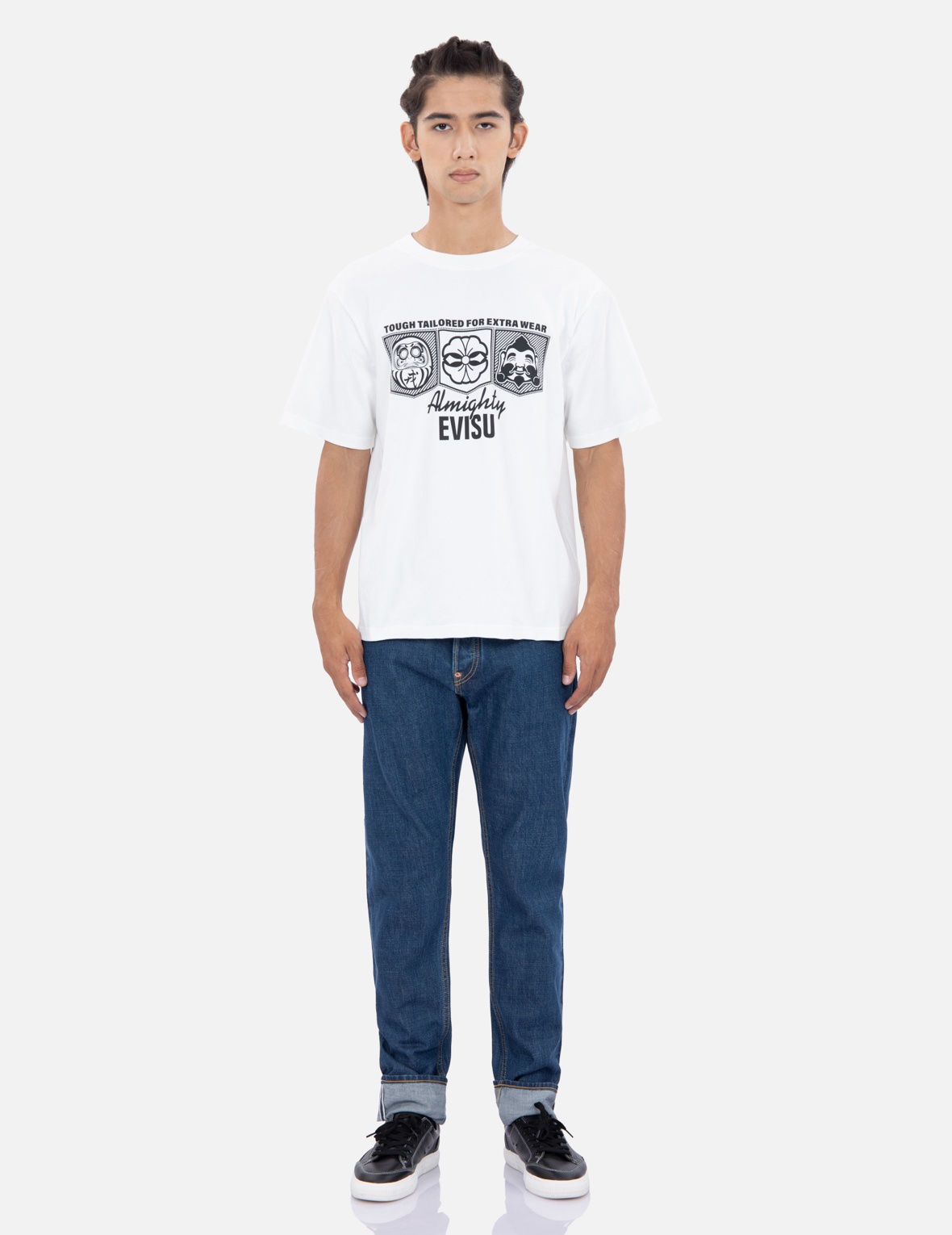 CLASSIC DAICOCK PRINT CARROT-FIT JEANS #2017 - 6