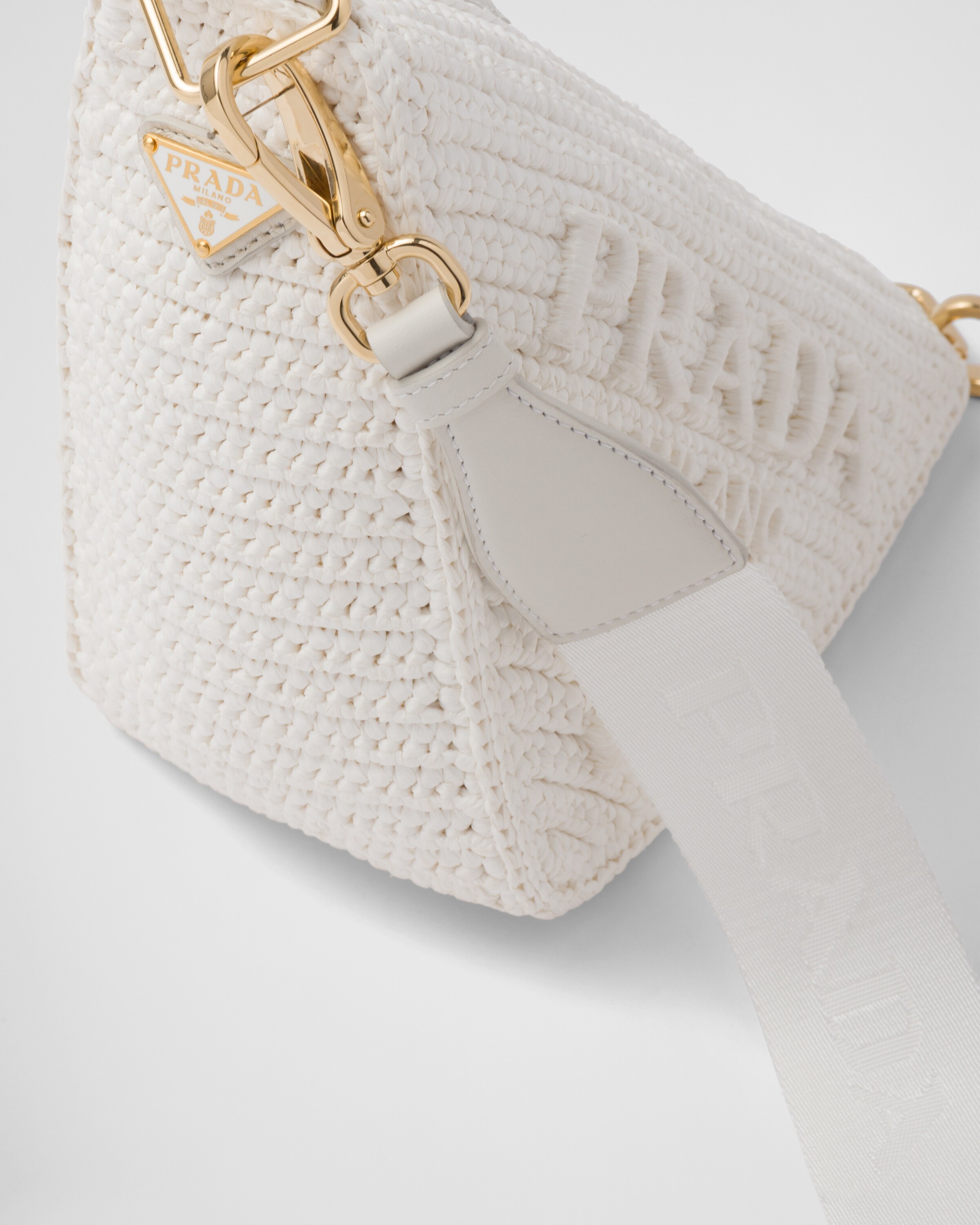 Prada Triangle crochet shoulder bag - 6
