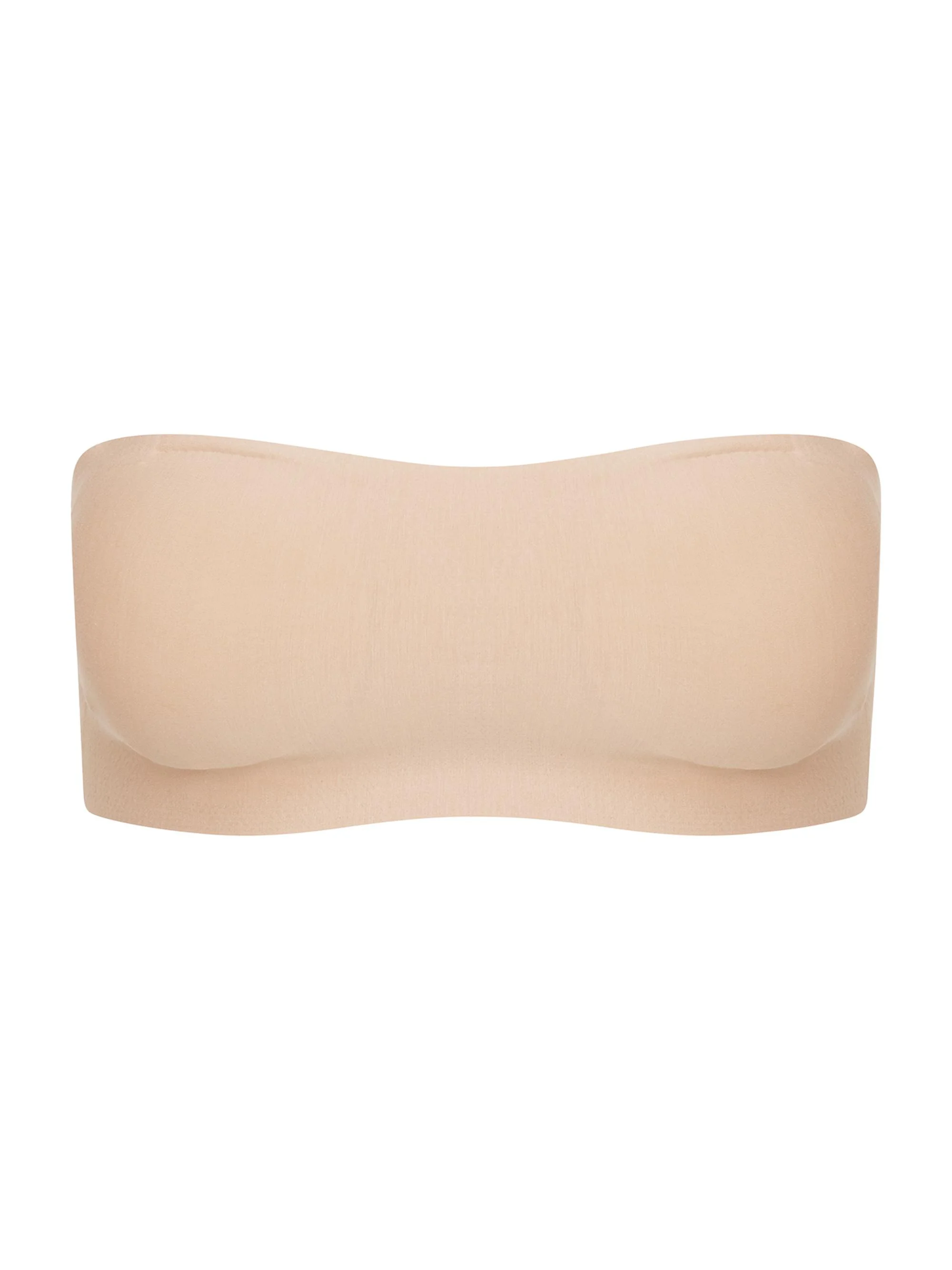 Women's Butter Soft Sport Strapless Bralette - Beige - 1