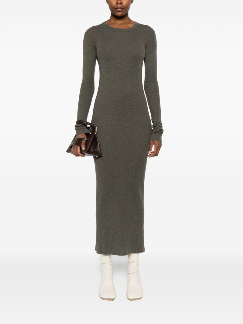 Rick Owens long-sleeve midi dress outlook