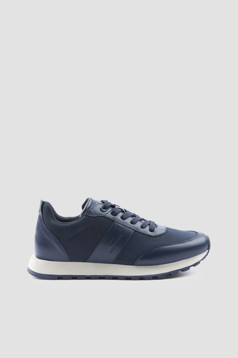 SUEDE AND LEATHER SNEAKERS 1