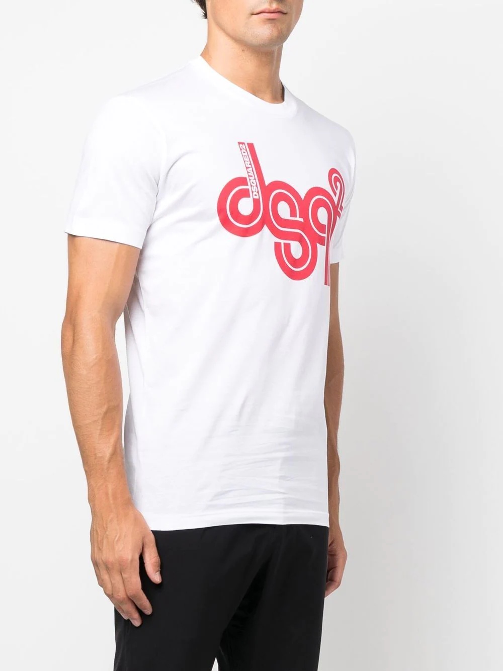 logo-print T-shirt - 3