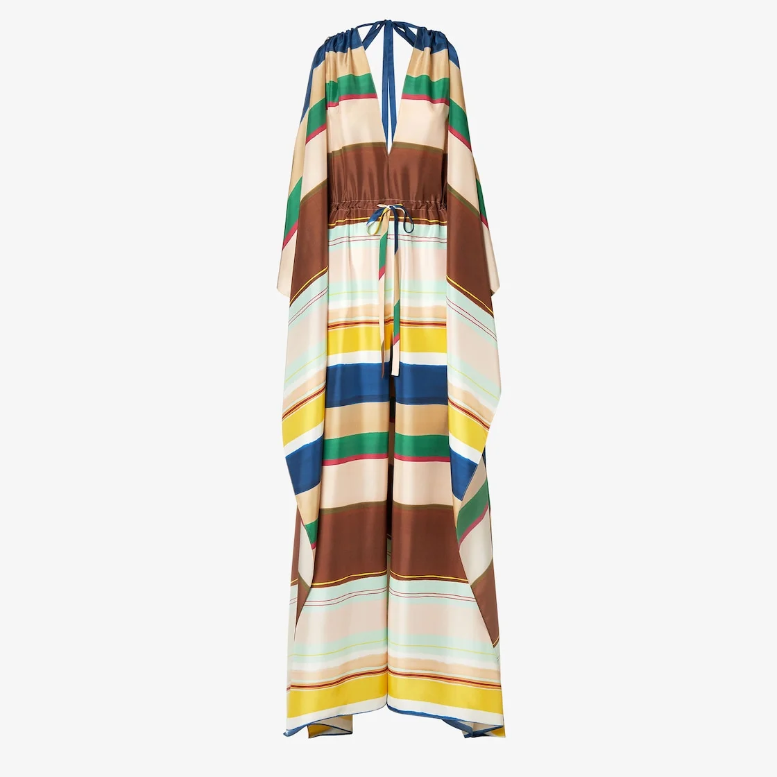 Jumpsuit Multicolor striped silk jumpsuit - 1
