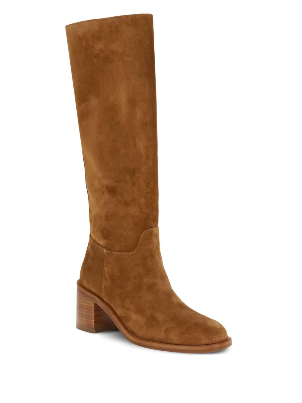 60mm Finn suede-leather block-heel boots - 2