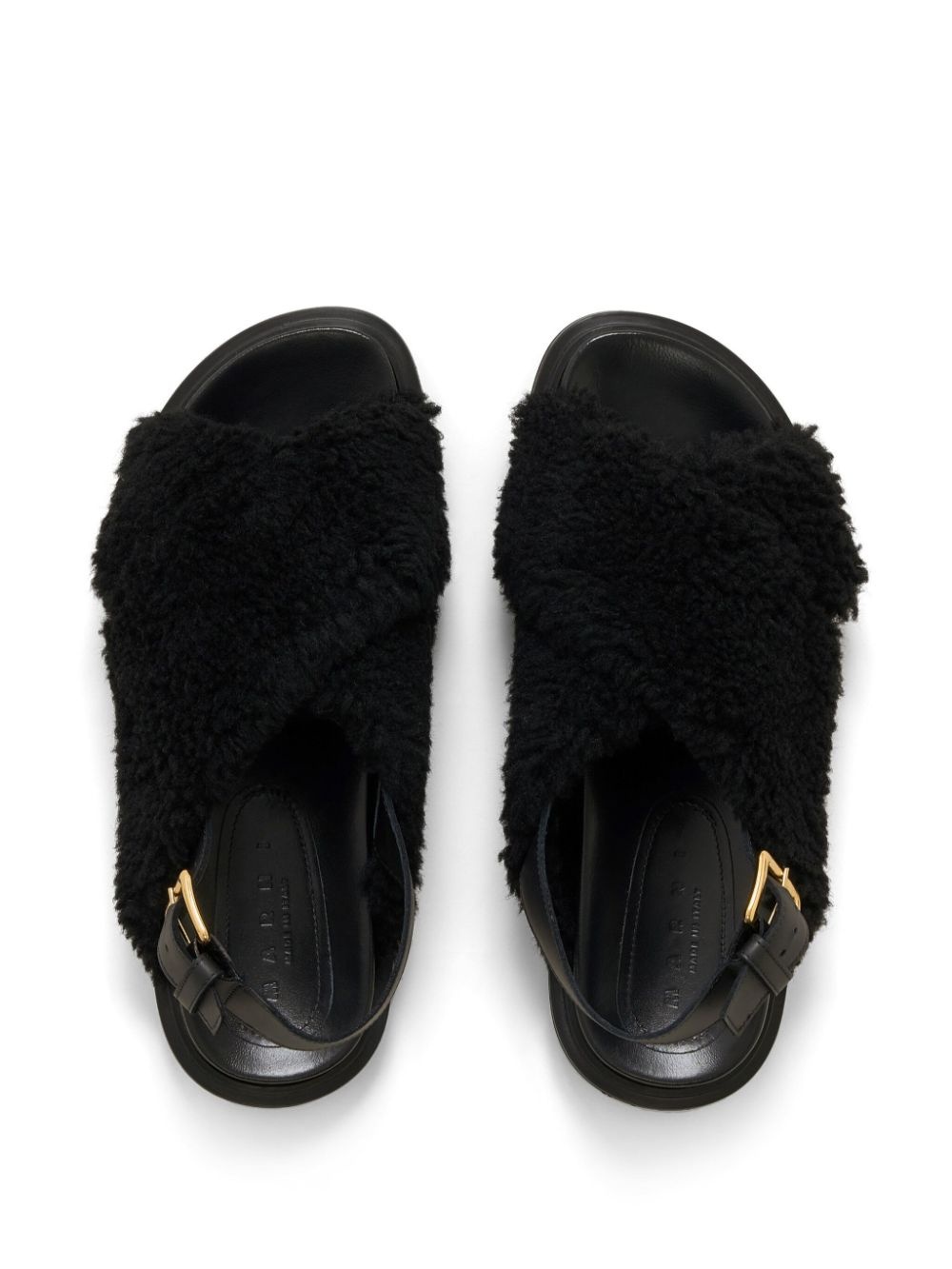 Fussbett shearling sandals - 4